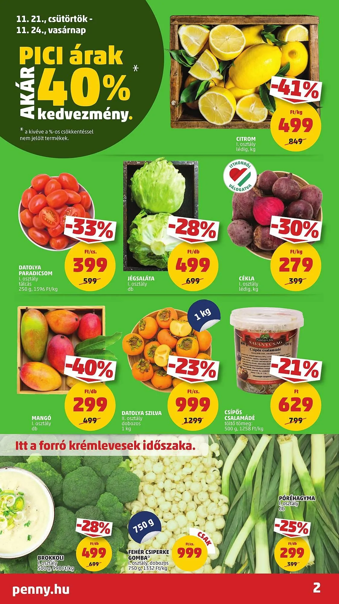 Katalógus PENNY akciós újság november 21.-tól november 27.-ig 2024. - Oldal 3
