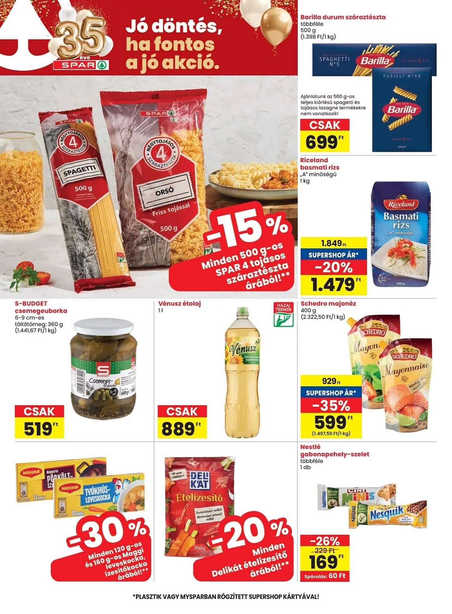Katalógus Spar akciós újság március 26.-tól április 8.-ig 2026. - Oldal 21