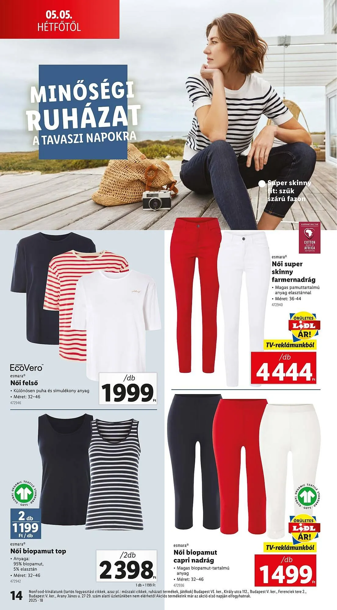 Katalógus Lidl akciós újság április 30.-tól május 4.-ig 2025. - Oldal 14