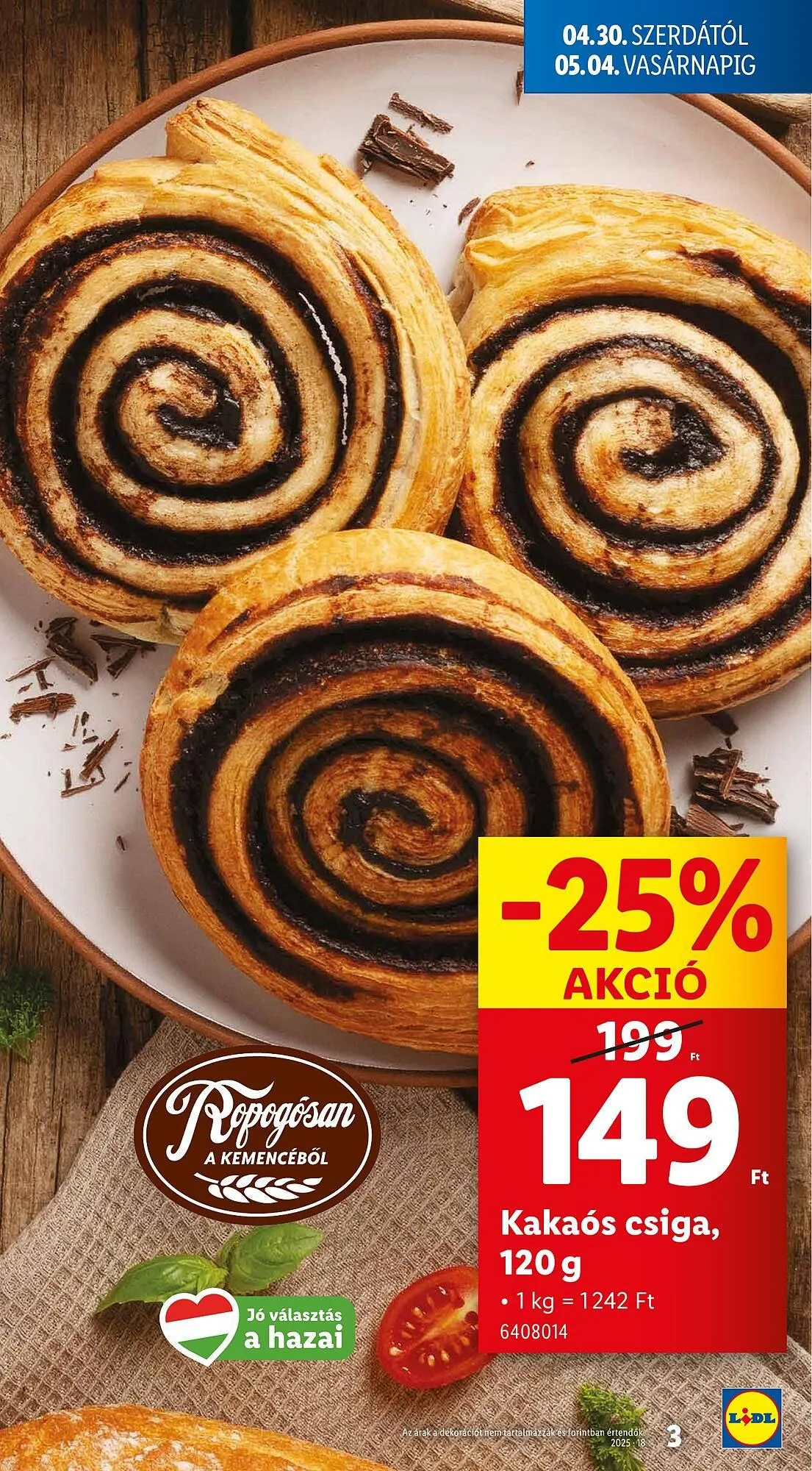 Katalógus Lidl akciós újság április 30.-tól május 4.-ig 2025. - Oldal 3