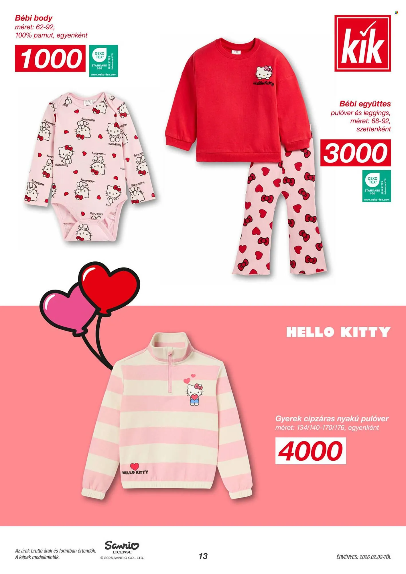 Katalógus Kik akciós újság február 2.-tól február 22.-ig 2026. - Oldal 13