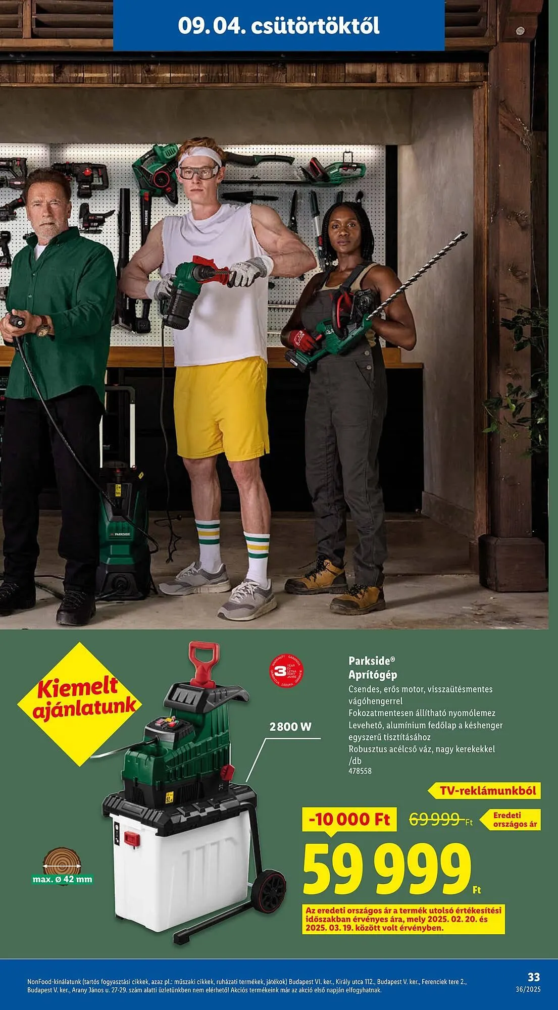 Katalógus Pick-Lidl Nyereményjáték 2025.09.24 akciós újság szeptember 4.-tól szeptember 10.-ig 2025. - Oldal 33