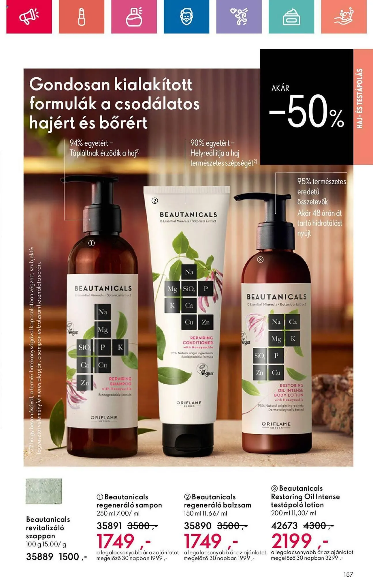 Katalógus Oriflame akciós újság október 20.-tól november 9.-ig 2024. - Oldal 157