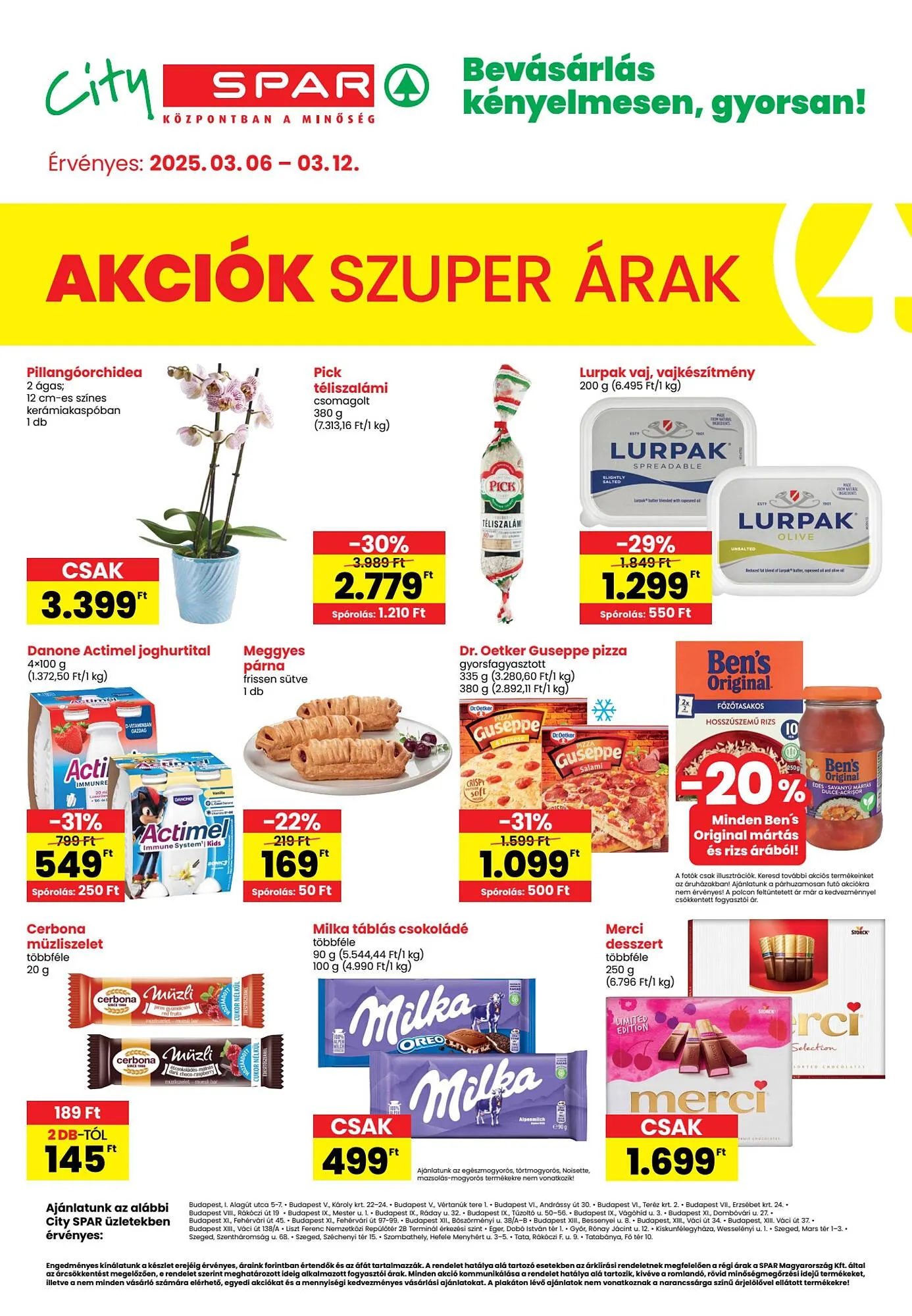 Katalógus Spar akciós újság március 6.-tól március 12.-ig 2025. - Oldal 1