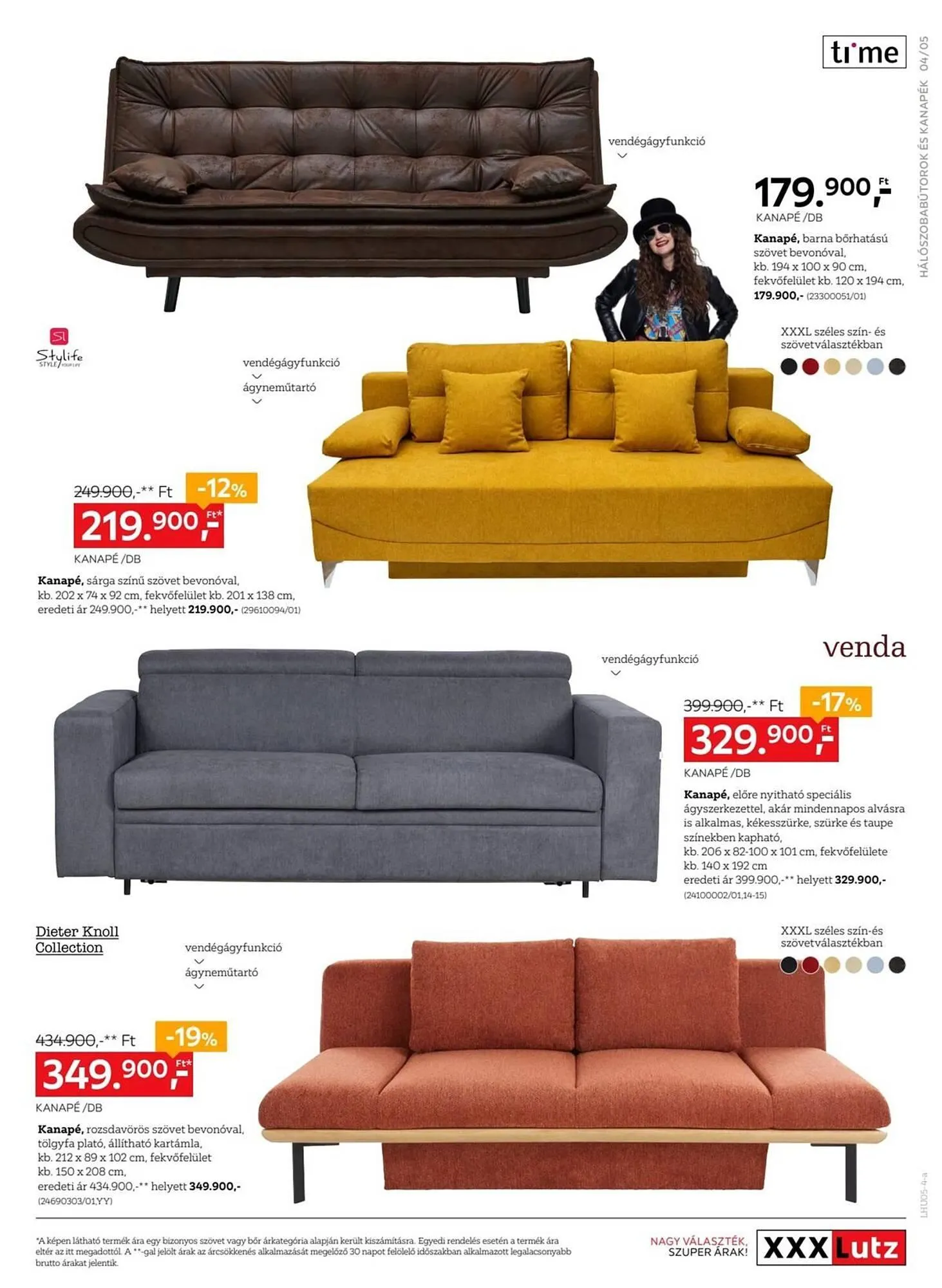 Katalógus XXXLutz akciós újság április 29.-tól május 26.-ig 2024. - Oldal 19