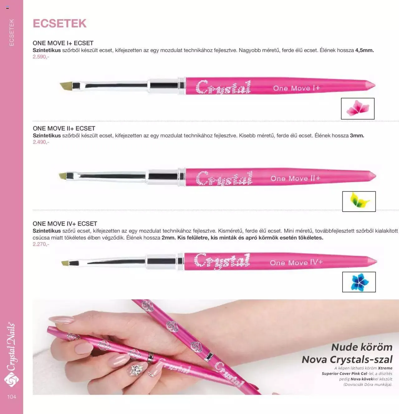 Katalógus Crystal Nails - Nagykatalógus 22/23 március 8.-tól december 31.-ig 2023. - Oldal 104