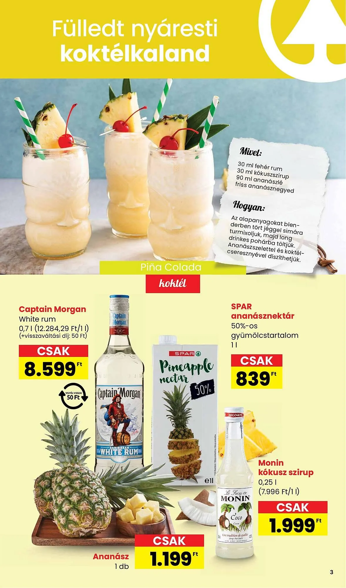 Katalógus Spar akciós újság június 26.-tól július 30.-ig 2025. - Oldal 3