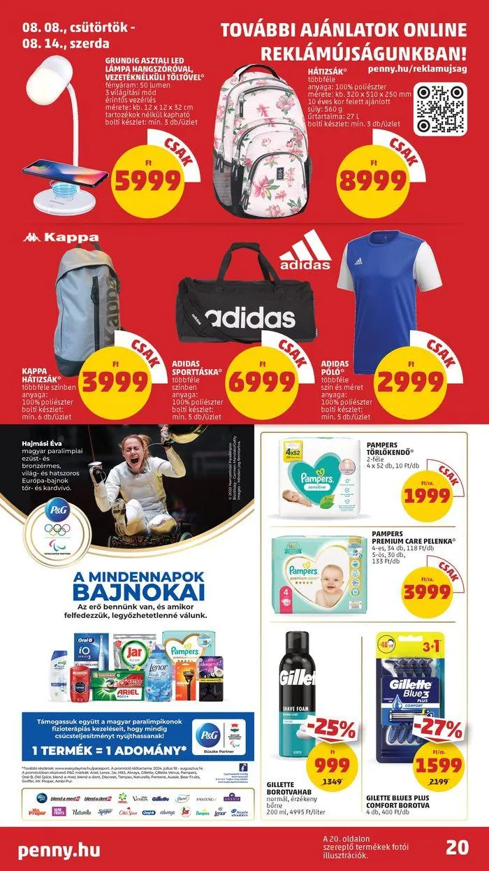 Katalógus Catalog PENNY 32. heti reklámújság augusztus 8.-tól augusztus 14.-ig 2024. - Oldal 24