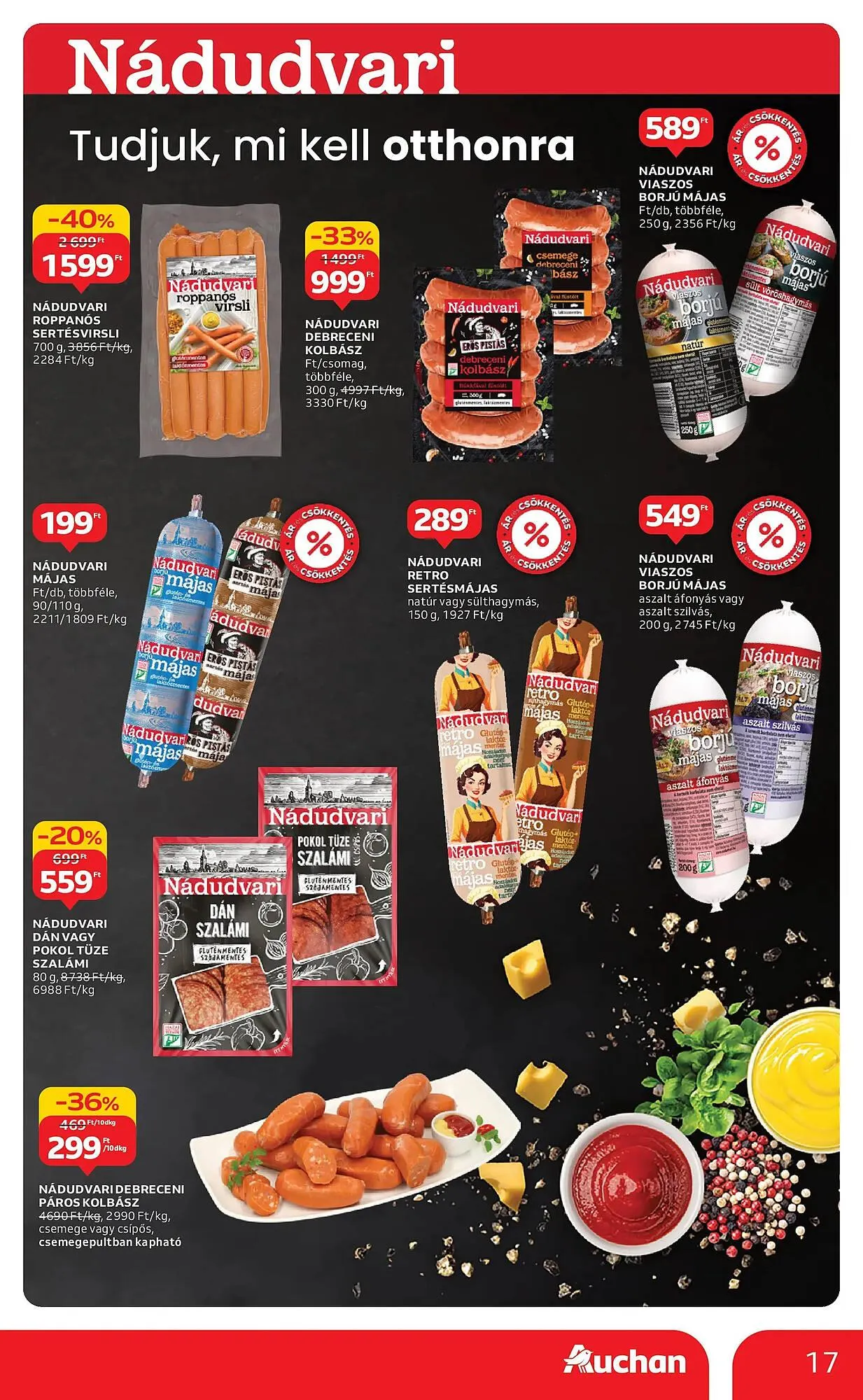 Katalógus Auchan akciós újság december 4.-tól december 10.-ig 2025. - Oldal 17