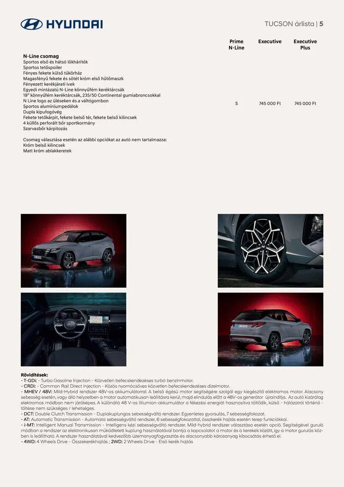 Katalógus Hyundai TUCSON akciós november 21.-tól november 21.-ig 2024. - Oldal 5