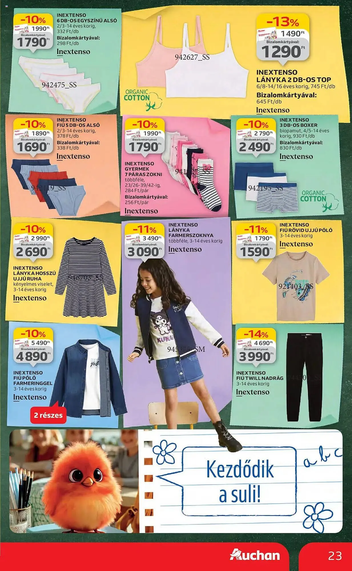 Katalógus Auchan akciós újság július 24.-tól augusztus 6.-ig 2025. - Oldal 23
