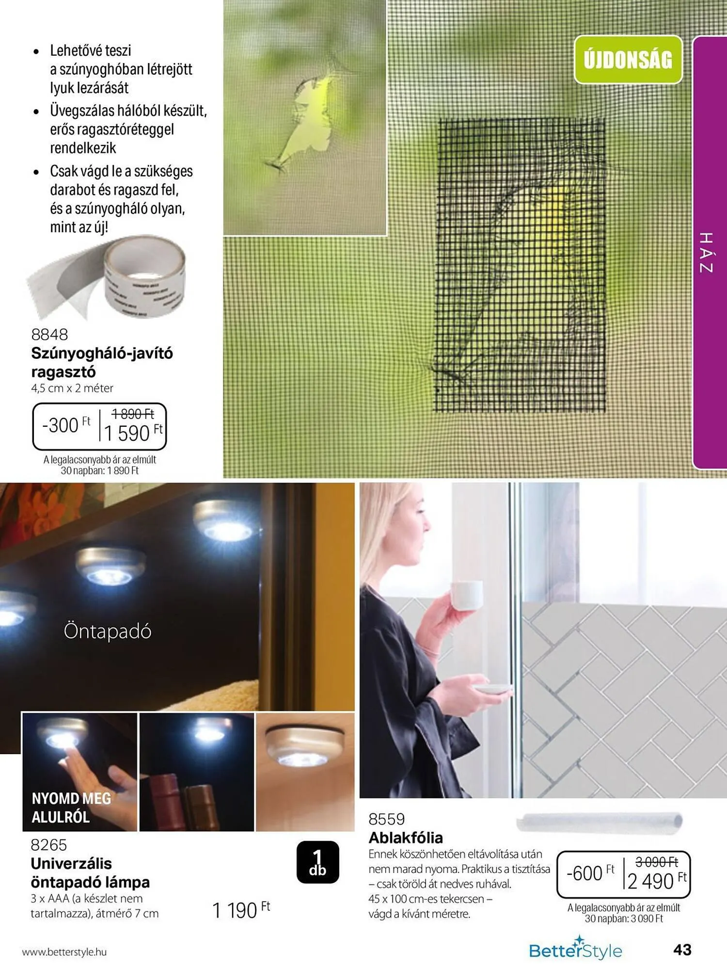 Katalógus BetterStyle akciós újság április 2.-tól április 30.-ig 2024. - Oldal 43