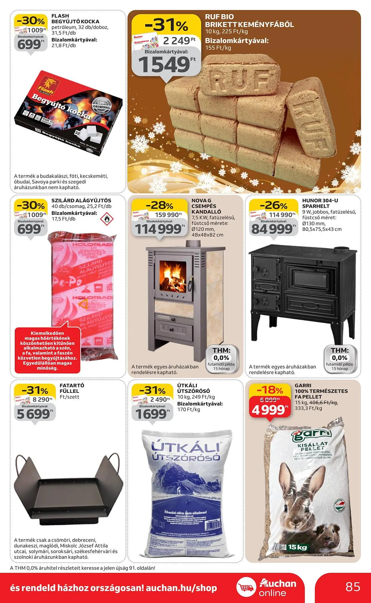 Katalógus Auchan akciós újság december 4.-tól december 10.-ig 2025. - Oldal 85