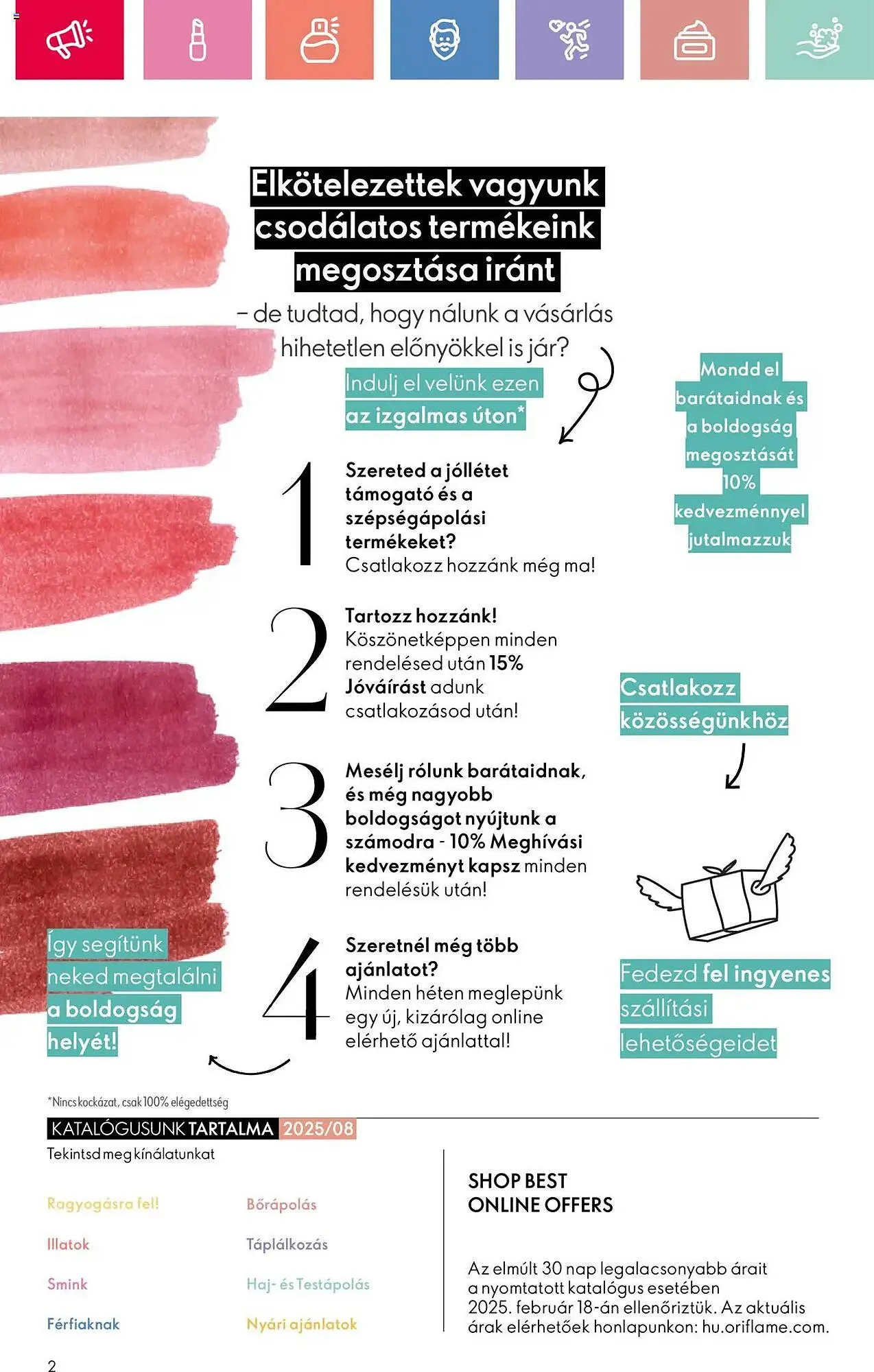 Katalógus Oriflame akciós újság május 25.-tól június 14.-ig 2025. - Oldal 2