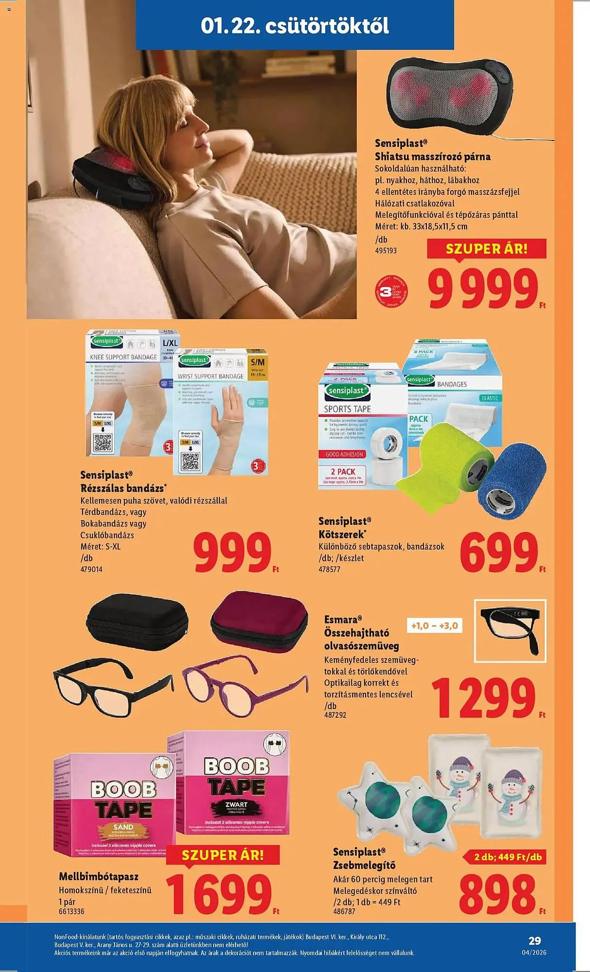 Katalógus Lidl akciós újság január 22.-tól január 28.-ig 2026. - Oldal 29