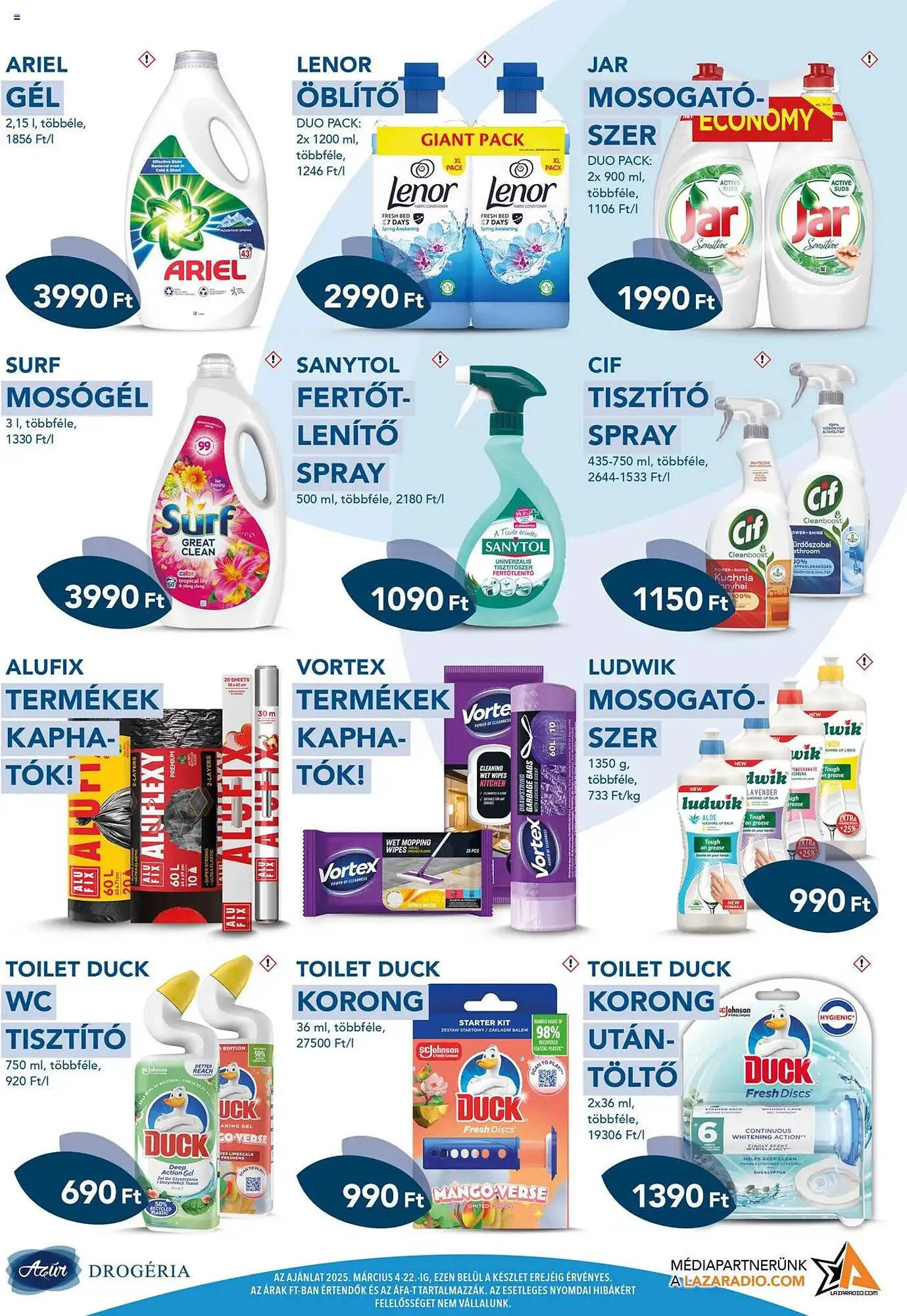 Katalógus Azúr akciós újság március 4.-tól március 22.-ig 2025. - Oldal 3