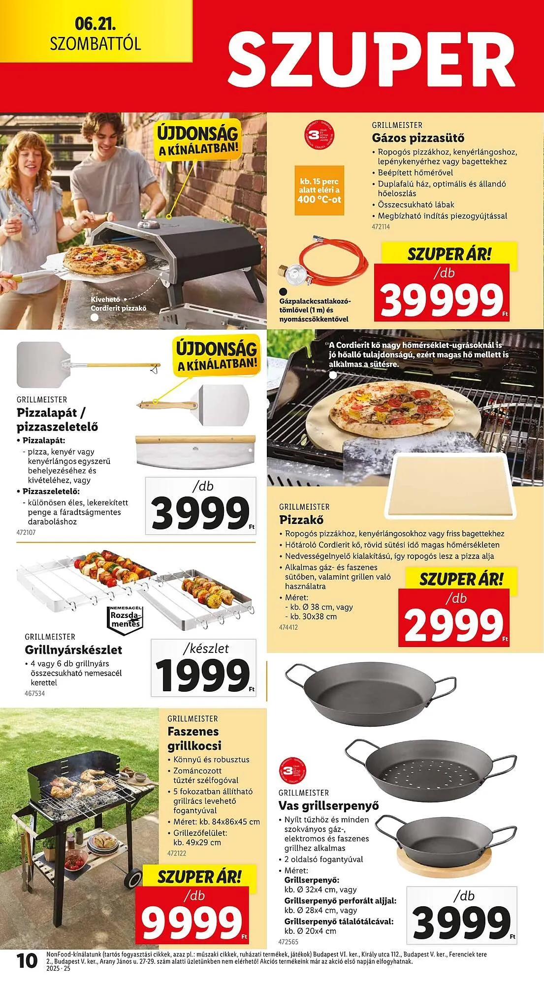 Katalógus Lidl akciós újság június 19.-tól június 25.-ig 2025. - Oldal 10