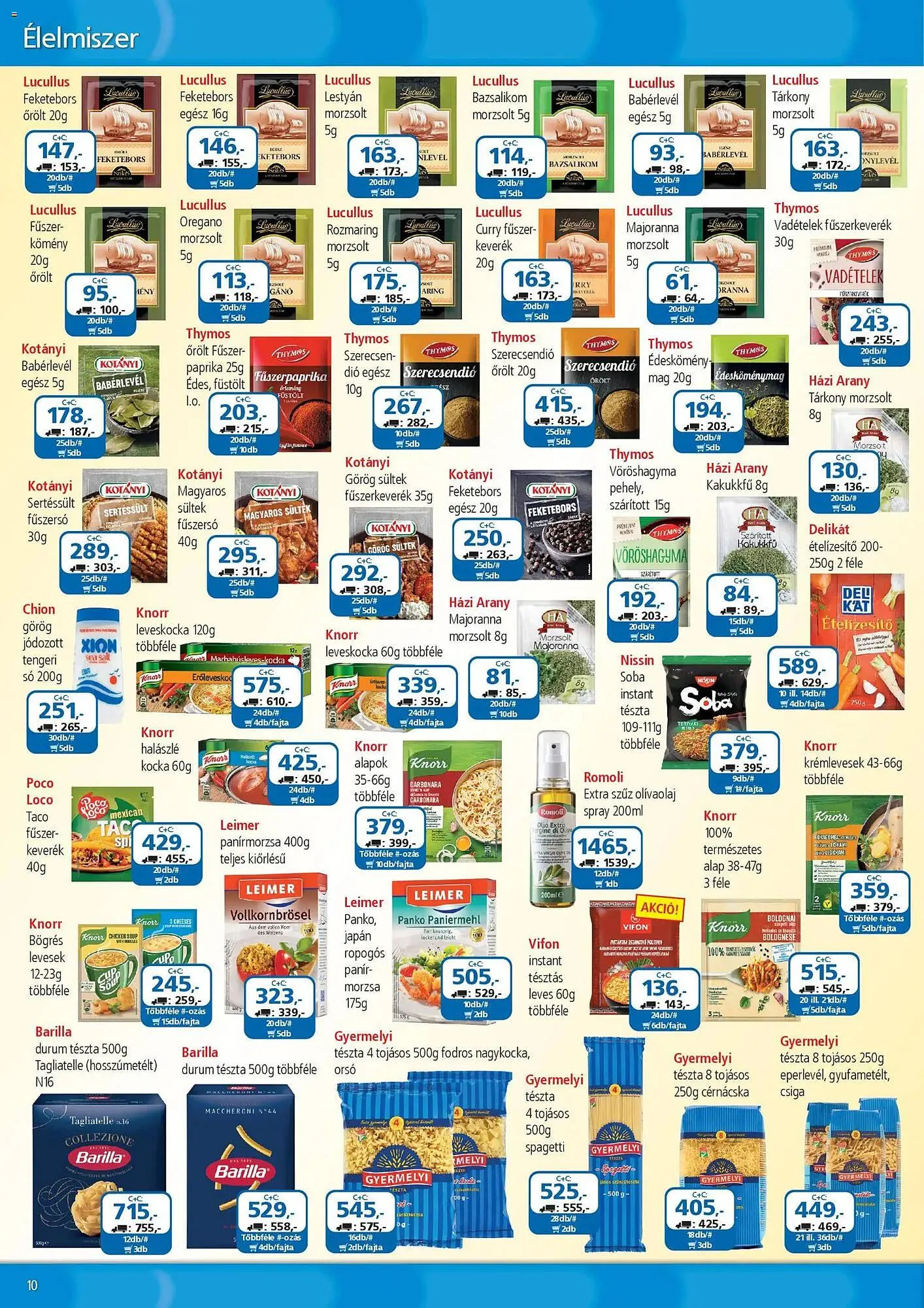 Katalógus ÁRKLUB akciós újság március 1.-tól március 31.-ig 2026. - Oldal 10