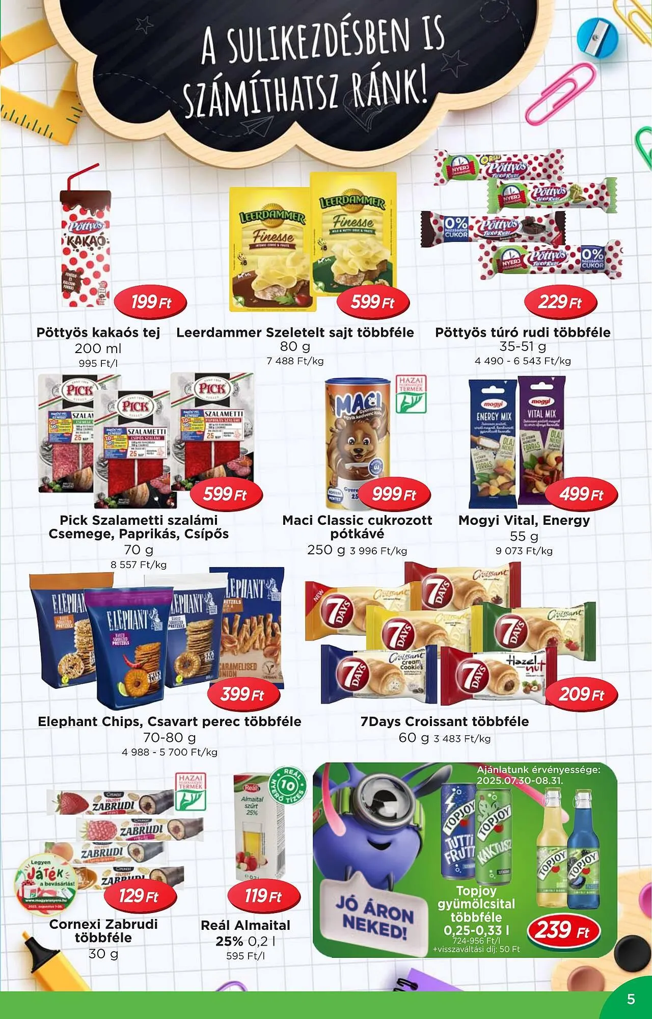 Katalógus Real akciós újság július 30.-tól augusztus 10.-ig 2025. - Oldal 5