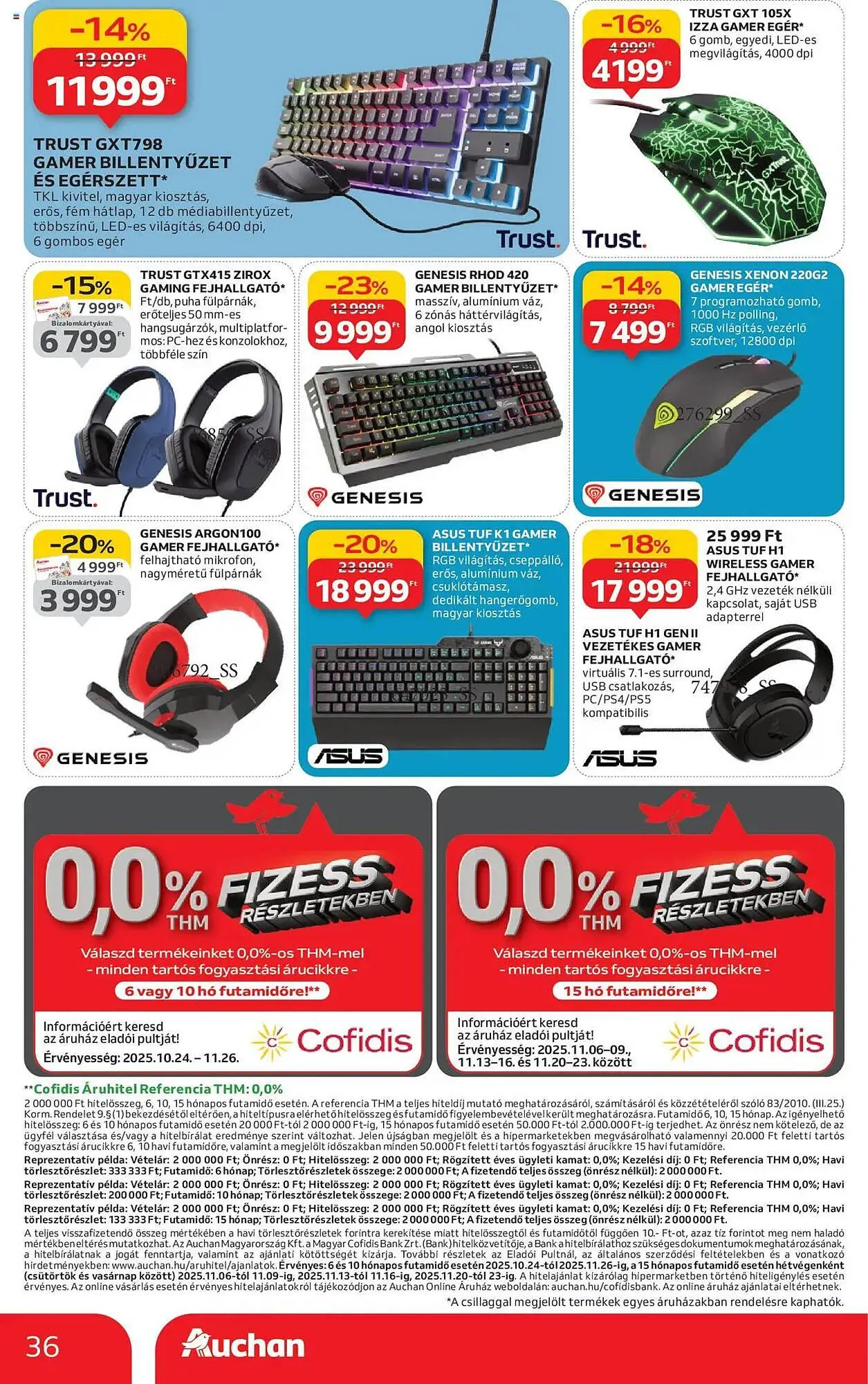 Katalógus Auchan akciós újság október 24.-tól november 26.-ig 2025. - Oldal 36