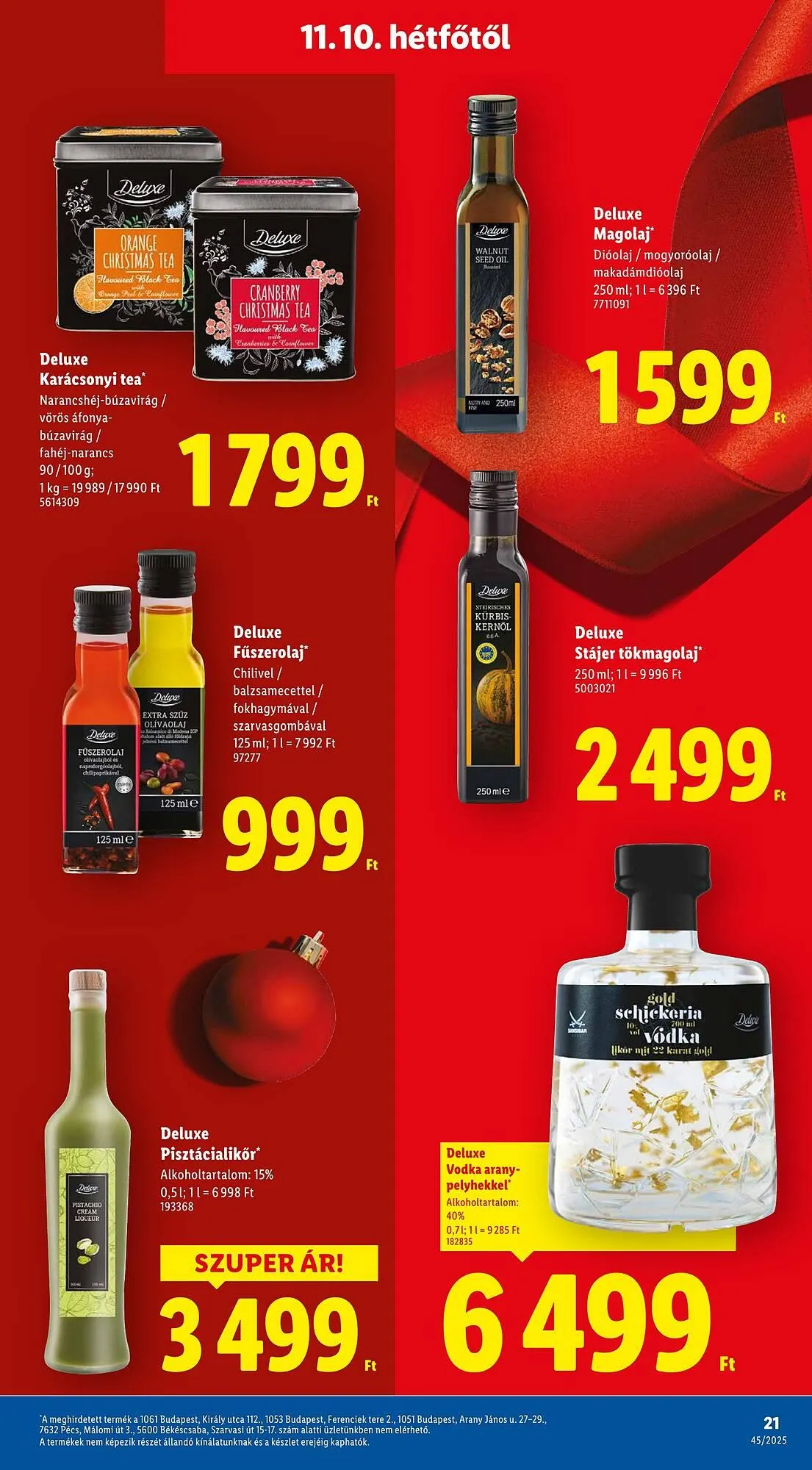 Katalógus Lidl akciós újság november 10.-tól november 23.-ig 2025. - Oldal 21