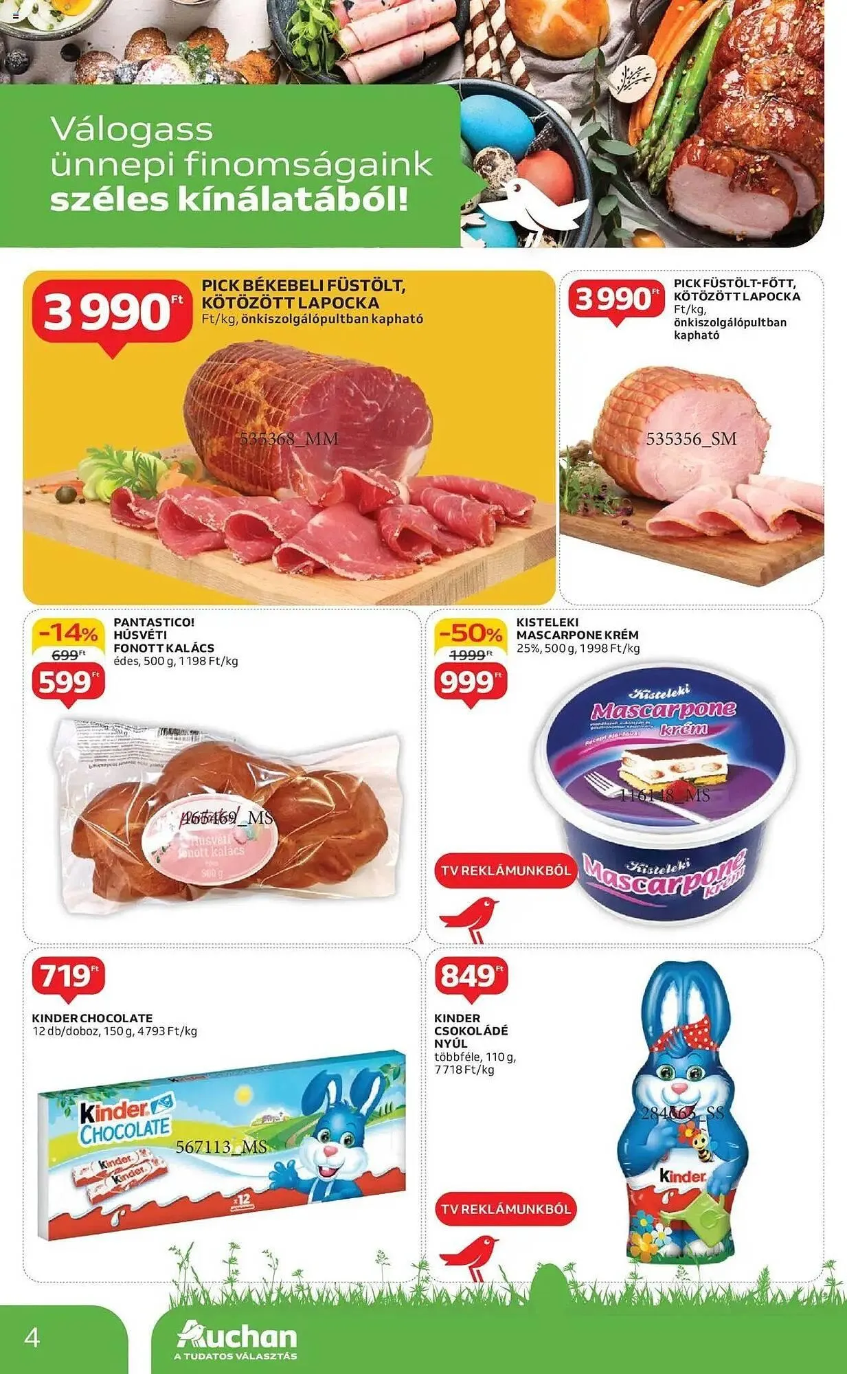 Katalógus Auchan akciós újság április 10.-tól április 16.-ig 2025. - Oldal 4