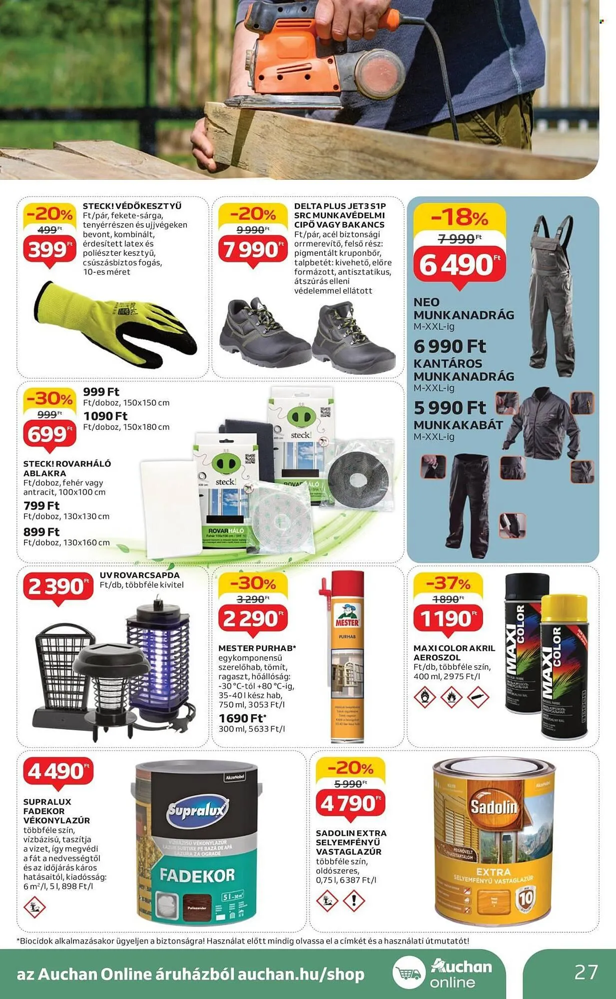 Katalógus Auchan akciós újság április 24.-tól május 14.-ig 2025. - Oldal 27