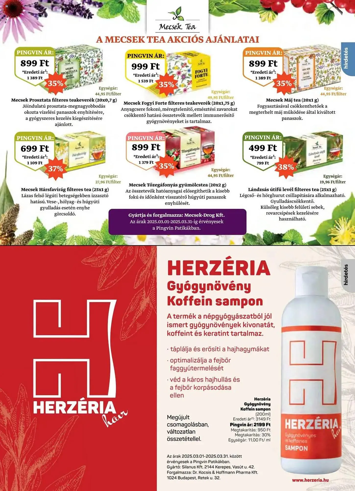 Katalógus Pingvin Patika akciós újság március 1.-tól március 31.-ig 2025. - Oldal 5
