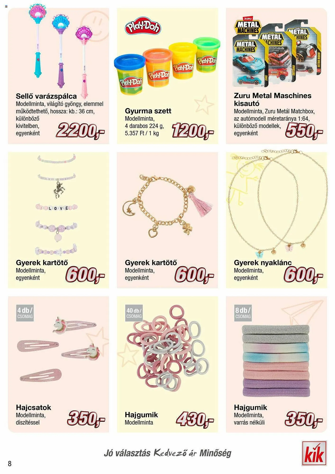 Katalógus Kik akciós újság augusztus 21.-tól szeptember 4.-ig 2023. - Oldal 8