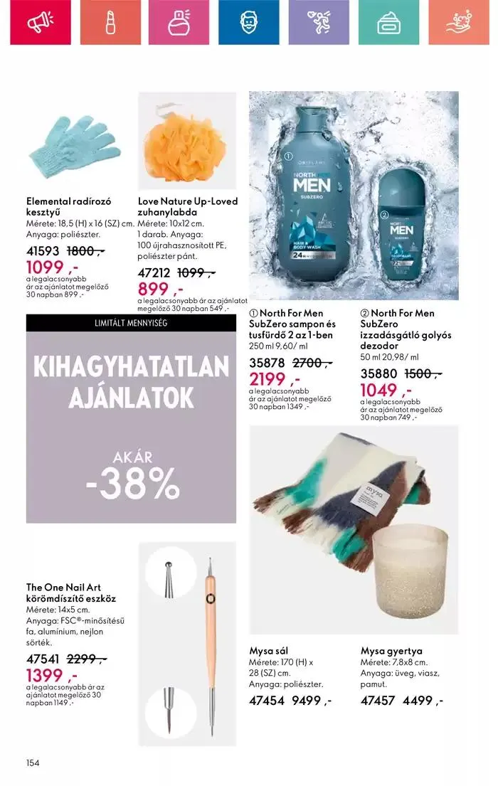 Katalógus ORIFLAME akciós december 29.-tól január 12.-ig 2025. - Oldal 154