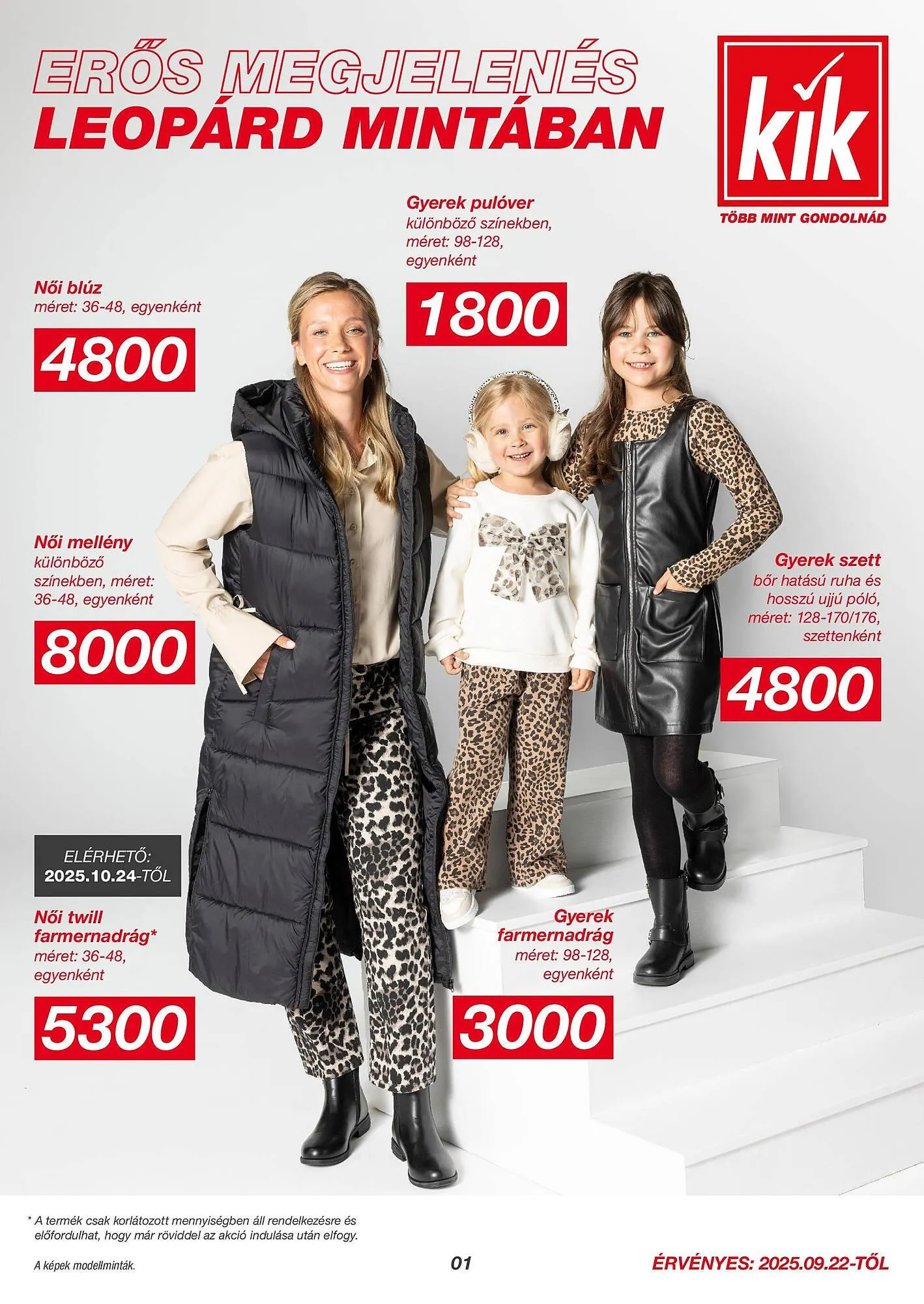 Katalógus Kik akciós újság szeptember 22.-tól szeptember 28.-ig 2025. - Oldal 1