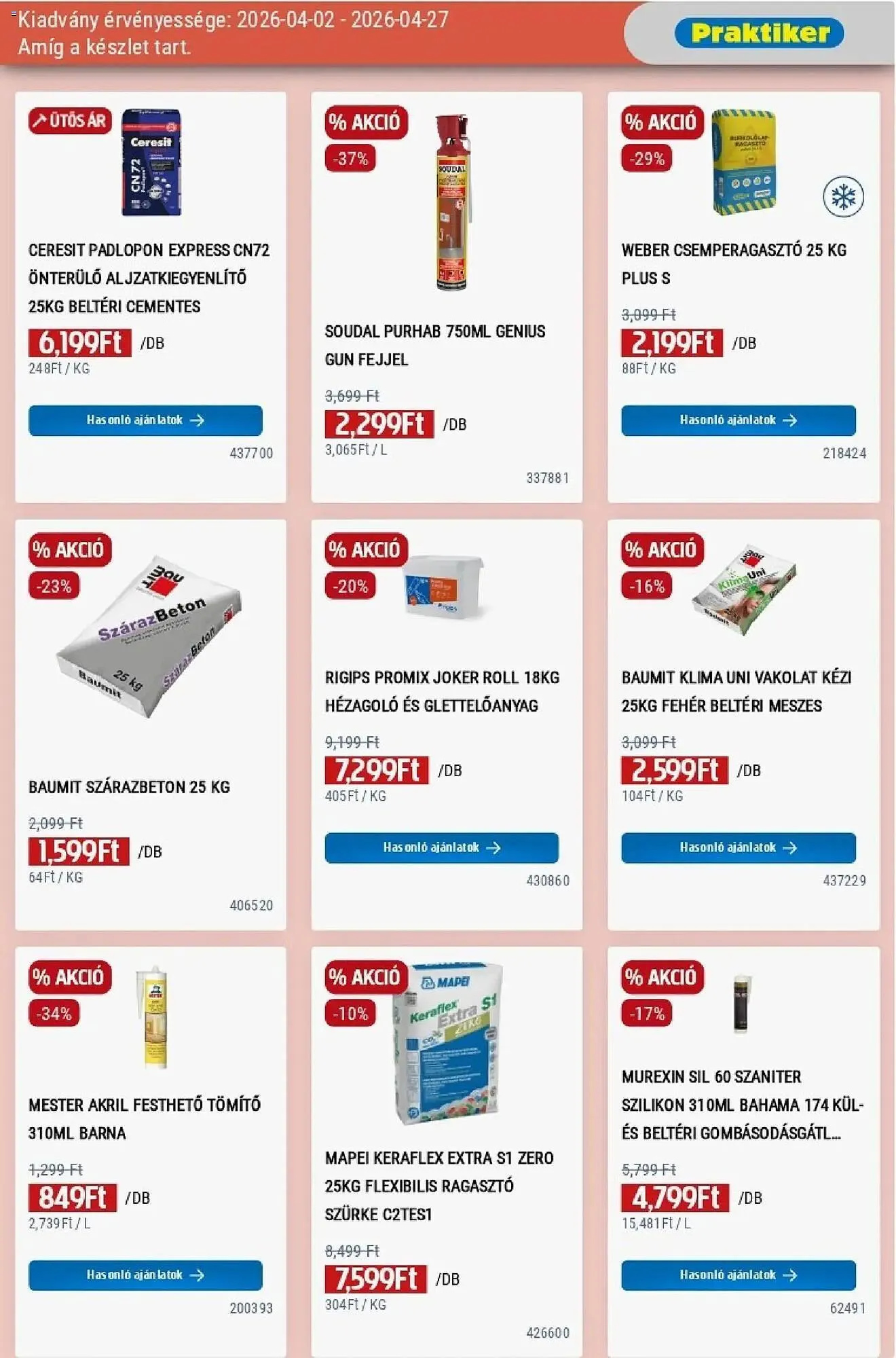 Katalógus Praktiker akciós újság április 2.-tól április 27.-ig 2026. - Oldal 11