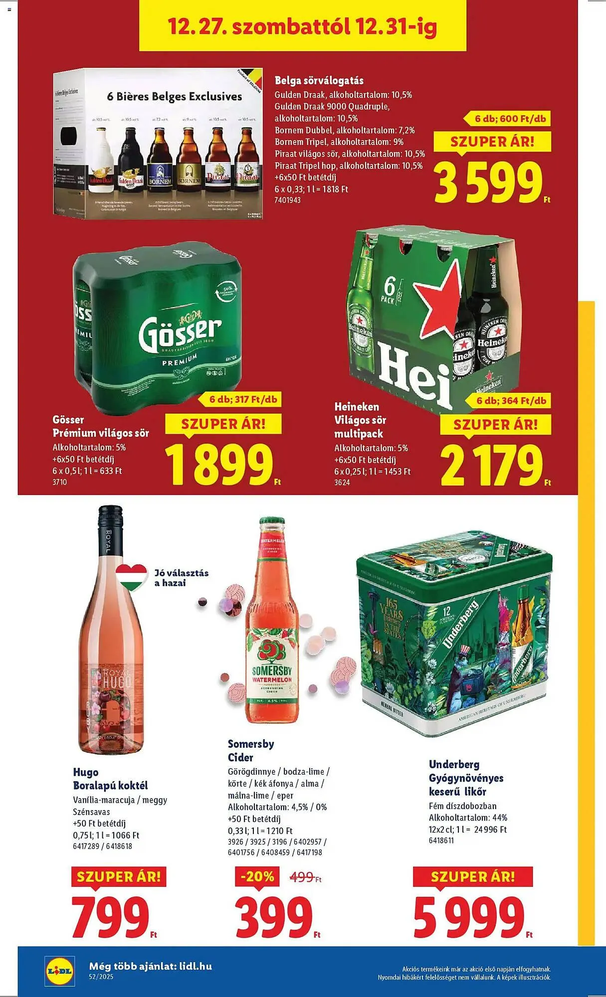 Katalógus Lidl akciós újság december 27.-tól december 31.-ig 2025. - Oldal 18