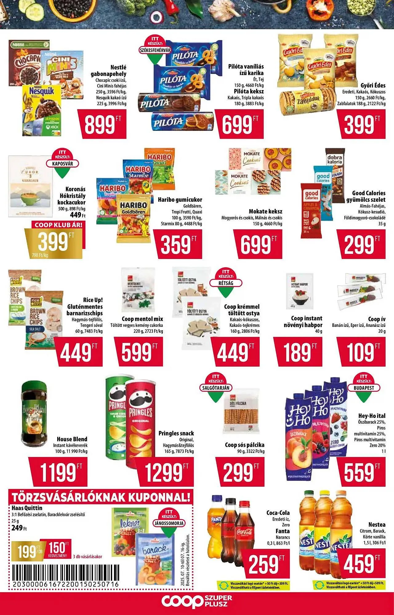 Katalógus Coop akciós újság július 10.-tól július 16.-ig 2025. - Oldal 8