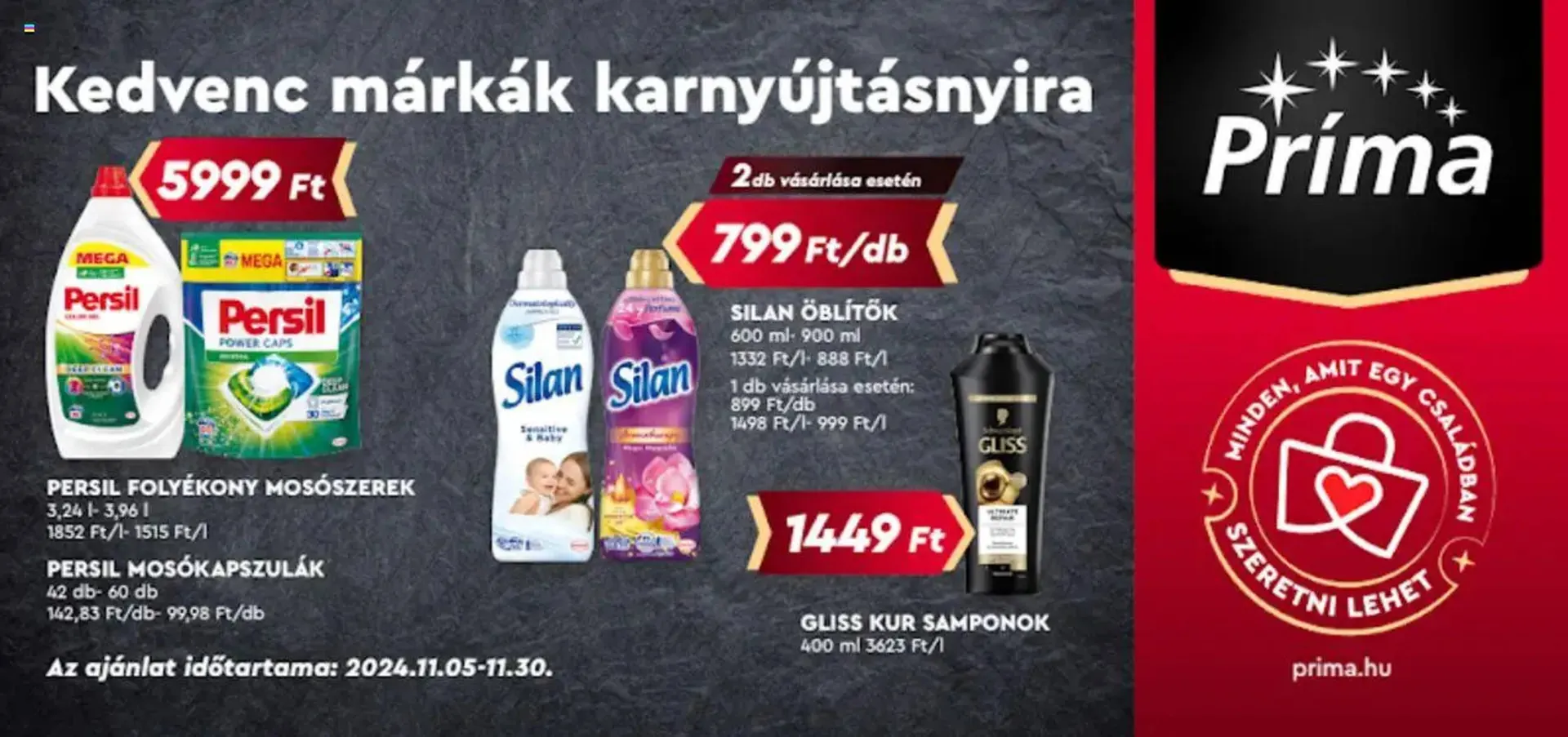 Katalógus Príma akciós újság november 5.-tól november 30.-ig 2024. - Oldal 3