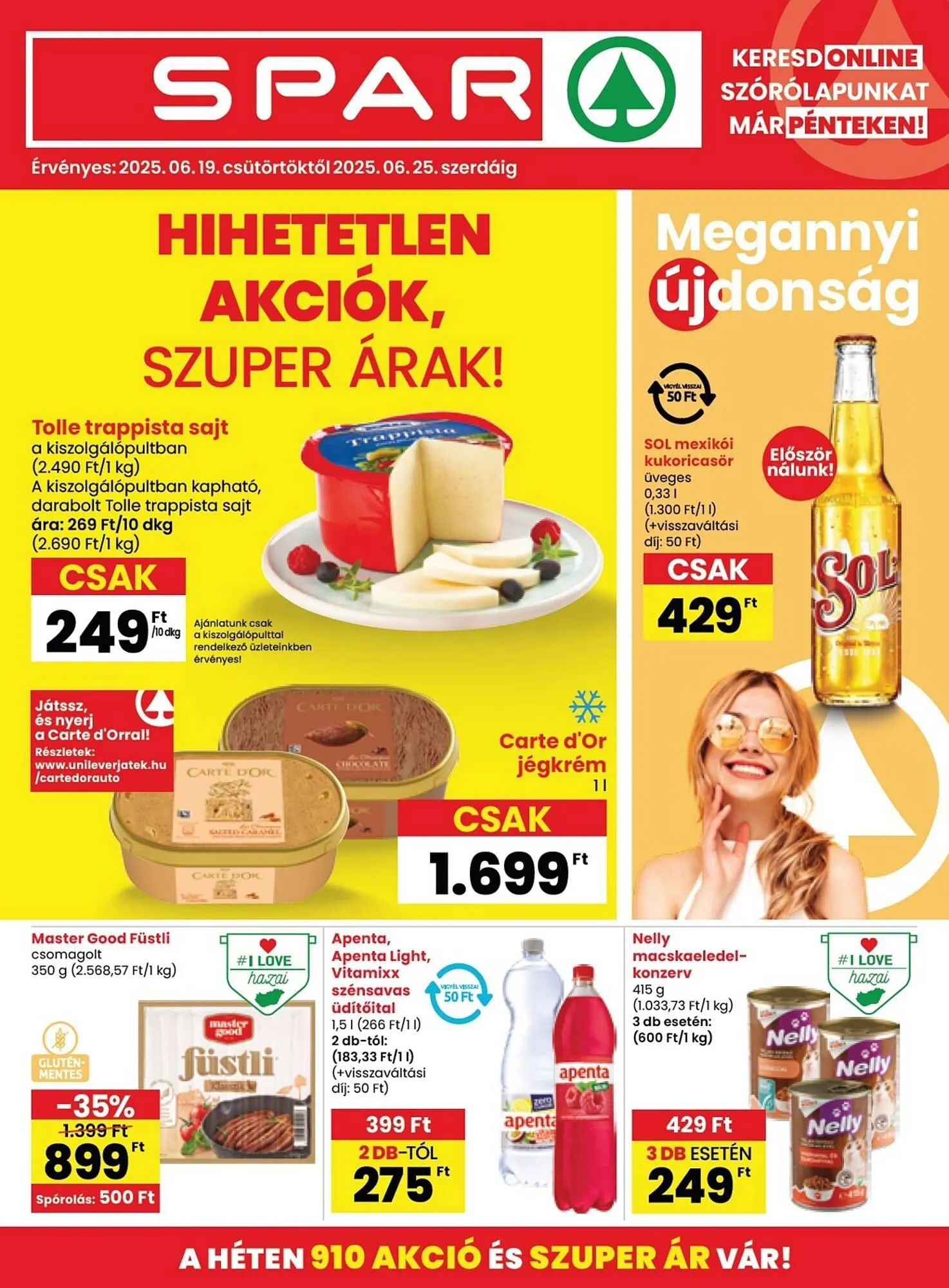 Katalógus Spar akciós újság június 19.-tól június 25.-ig 2025. - Oldal 1