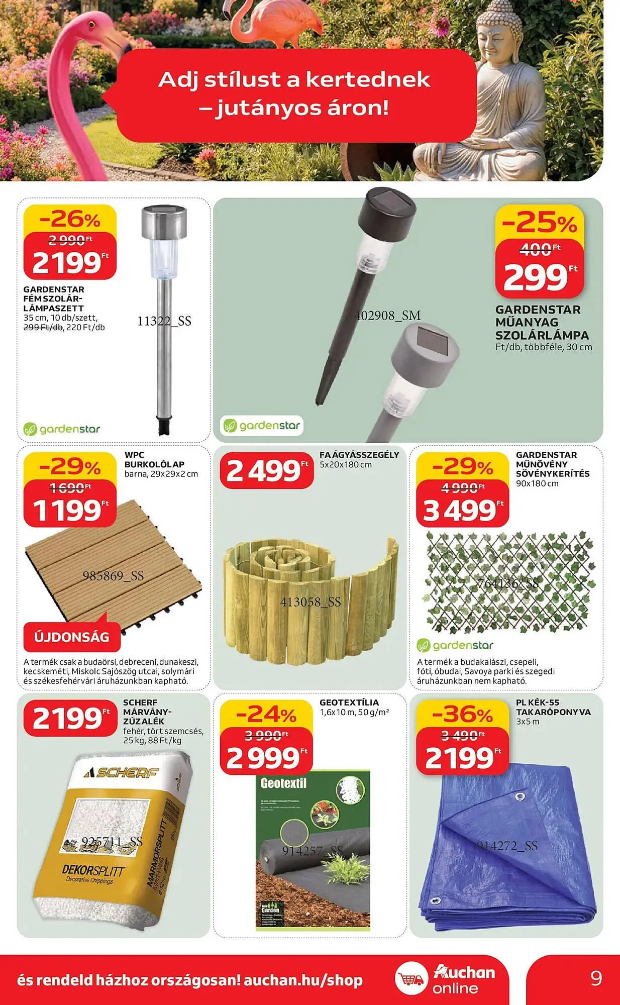 Katalógus Auchan akciós újság március 5.-tól április 4.-ig 2026. - Oldal 9