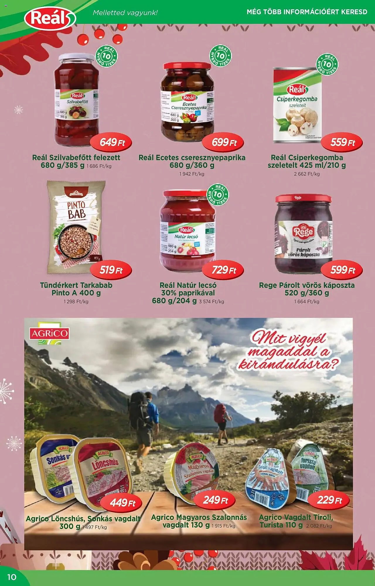 Katalógus Real akciós újság október 29.-tól november 9.-ig 2025. - Oldal 10