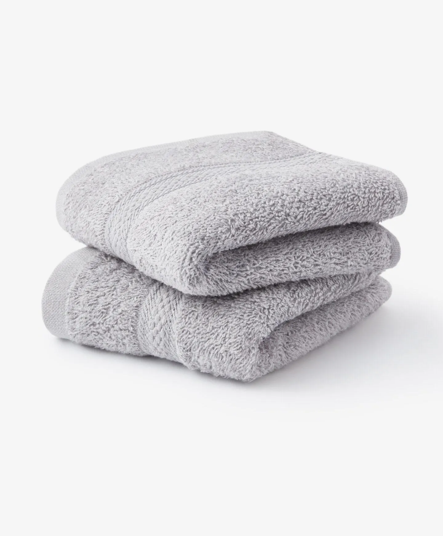 2 darab szürke 100% pamut szürke törölköző