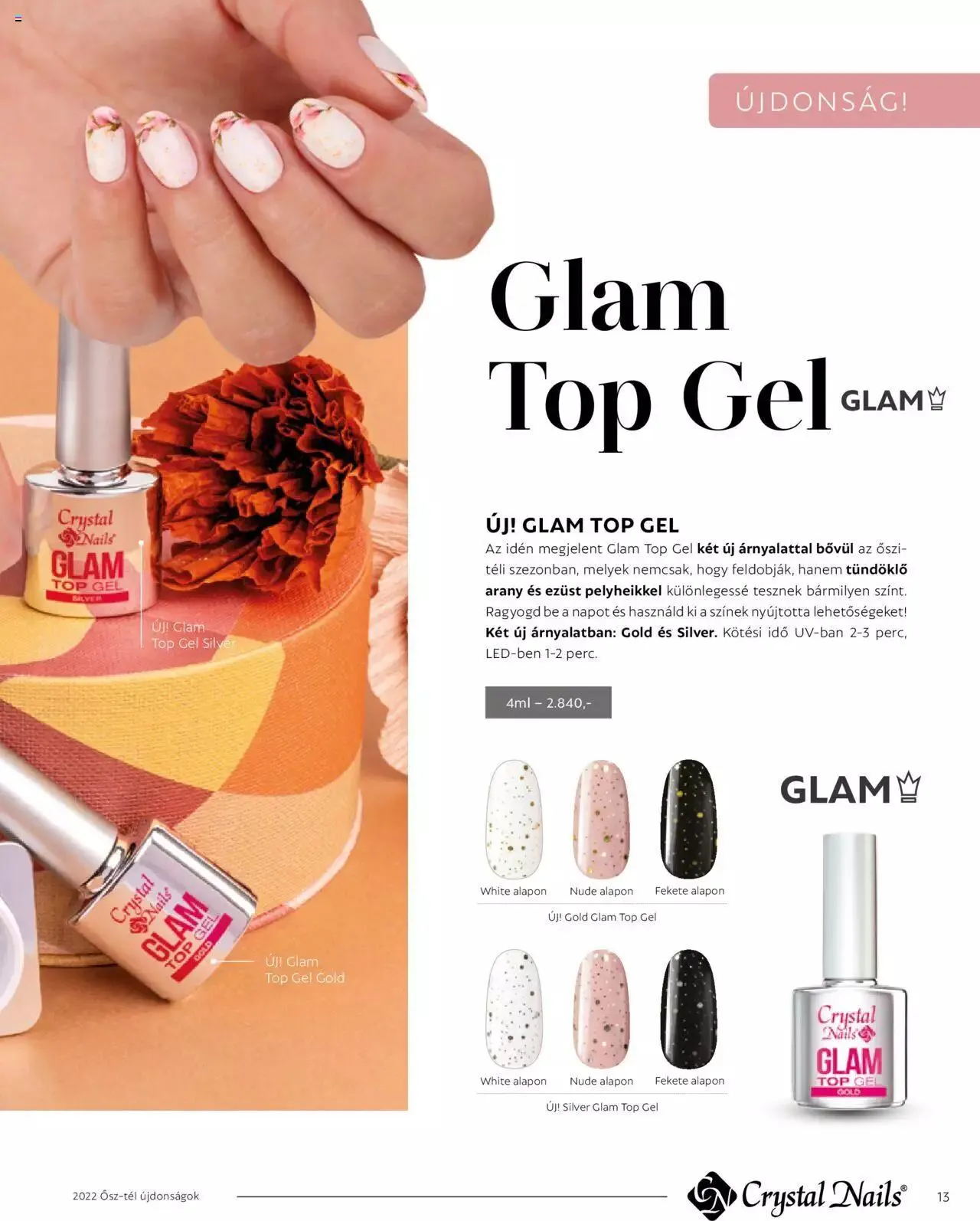 Katalógus Crystal Nails - Ősz / Tél katalógus szeptember 5.-tól december 31.-ig 2023. - Oldal 13