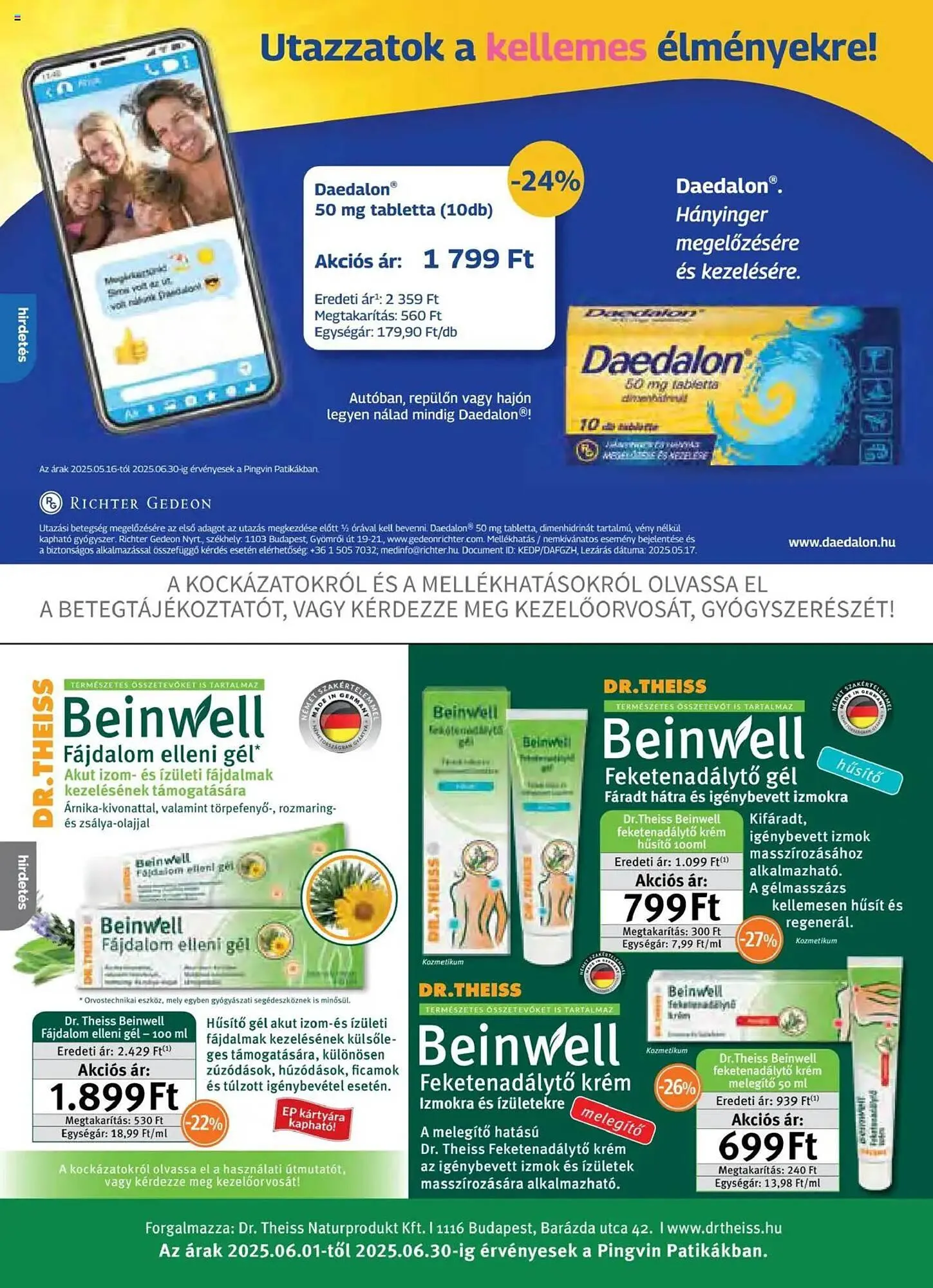 Katalógus Pingvin Patika akciós újság június 1.-tól június 30.-ig 2025. - Oldal 18