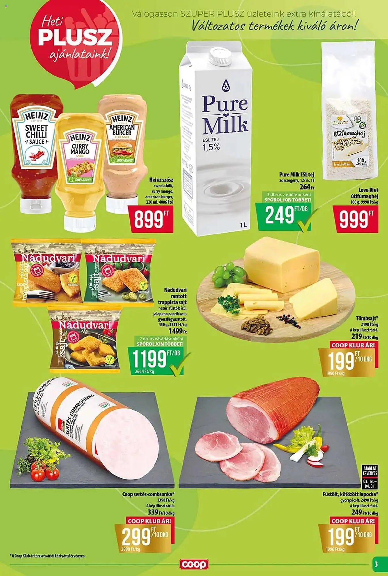 Katalógus Coop akciós újság március 19.-tól március 25.-ig 2026. - Oldal 3
