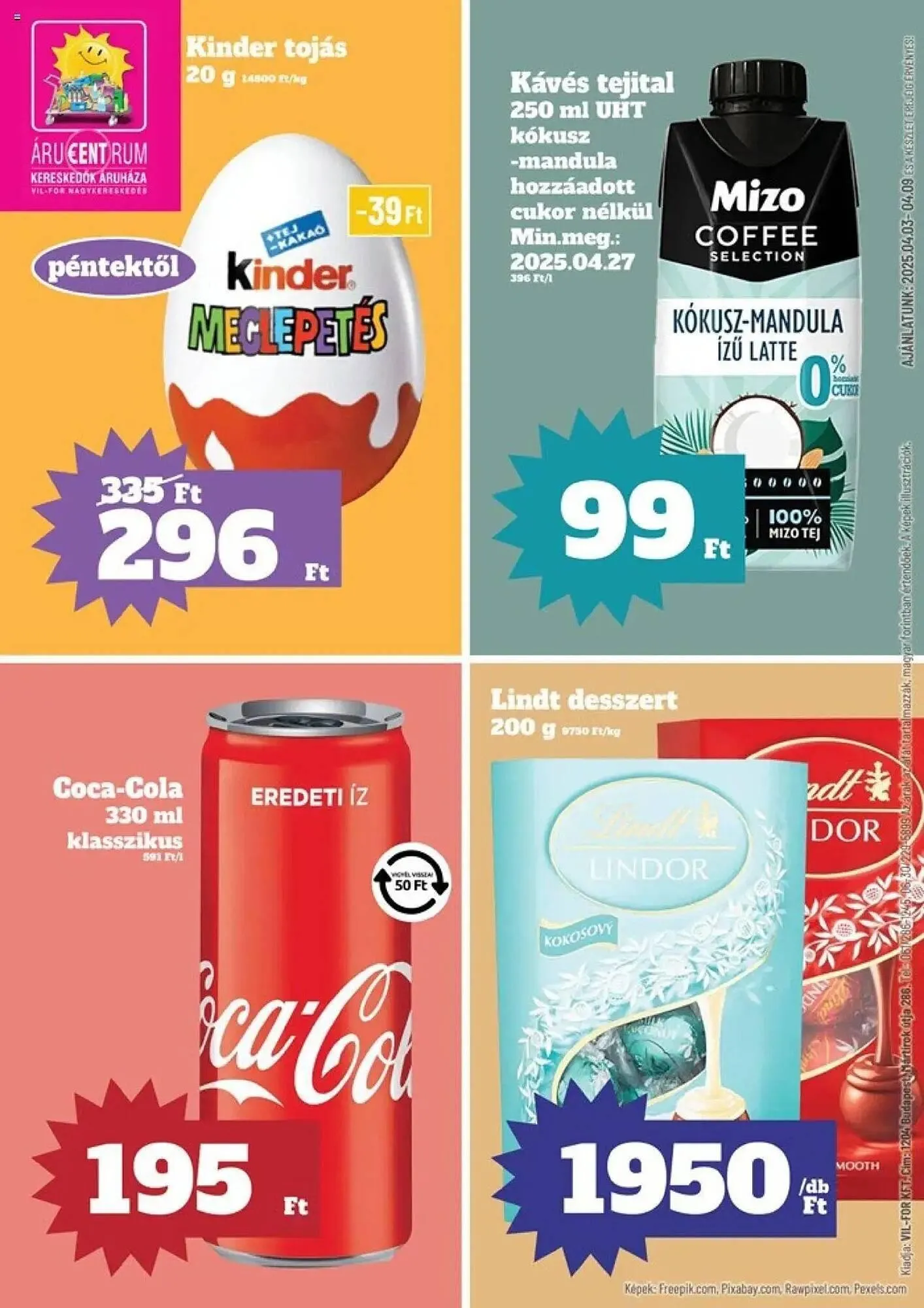 Vil-For akciós újság - 1