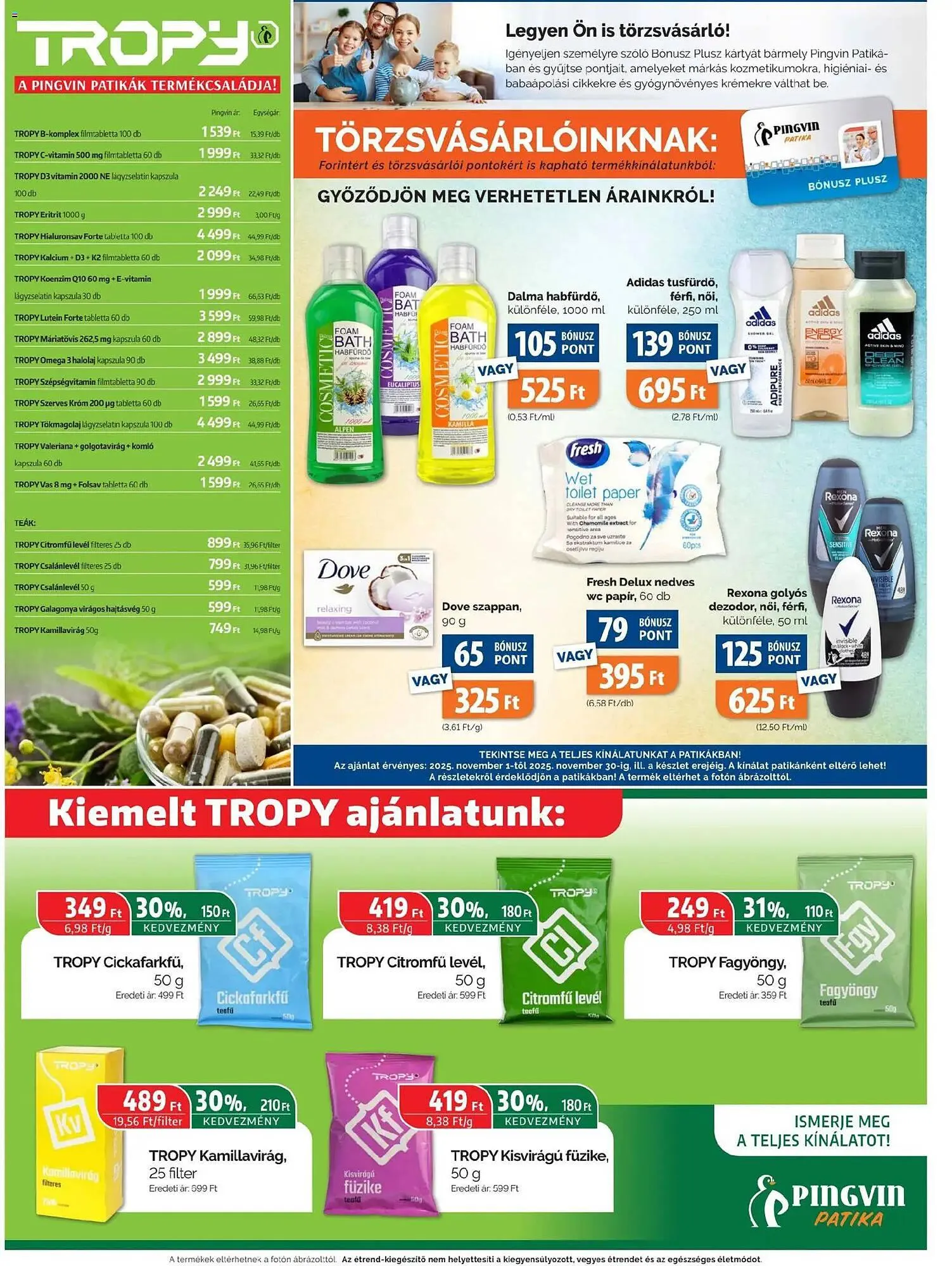 Katalógus Pingvin Patika akciós újság november 1.-tól november 30.-ig 2025. - Oldal 3