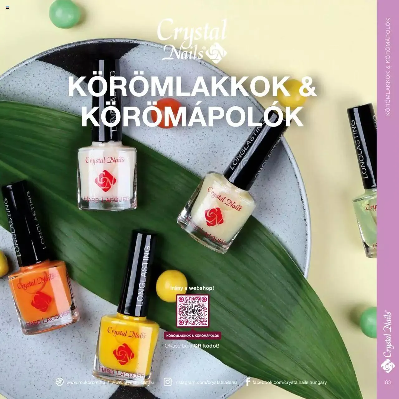 Katalógus Crystal Nails - Nagykatalógus 22/23 március 8.-tól december 31.-ig 2023. - Oldal 83