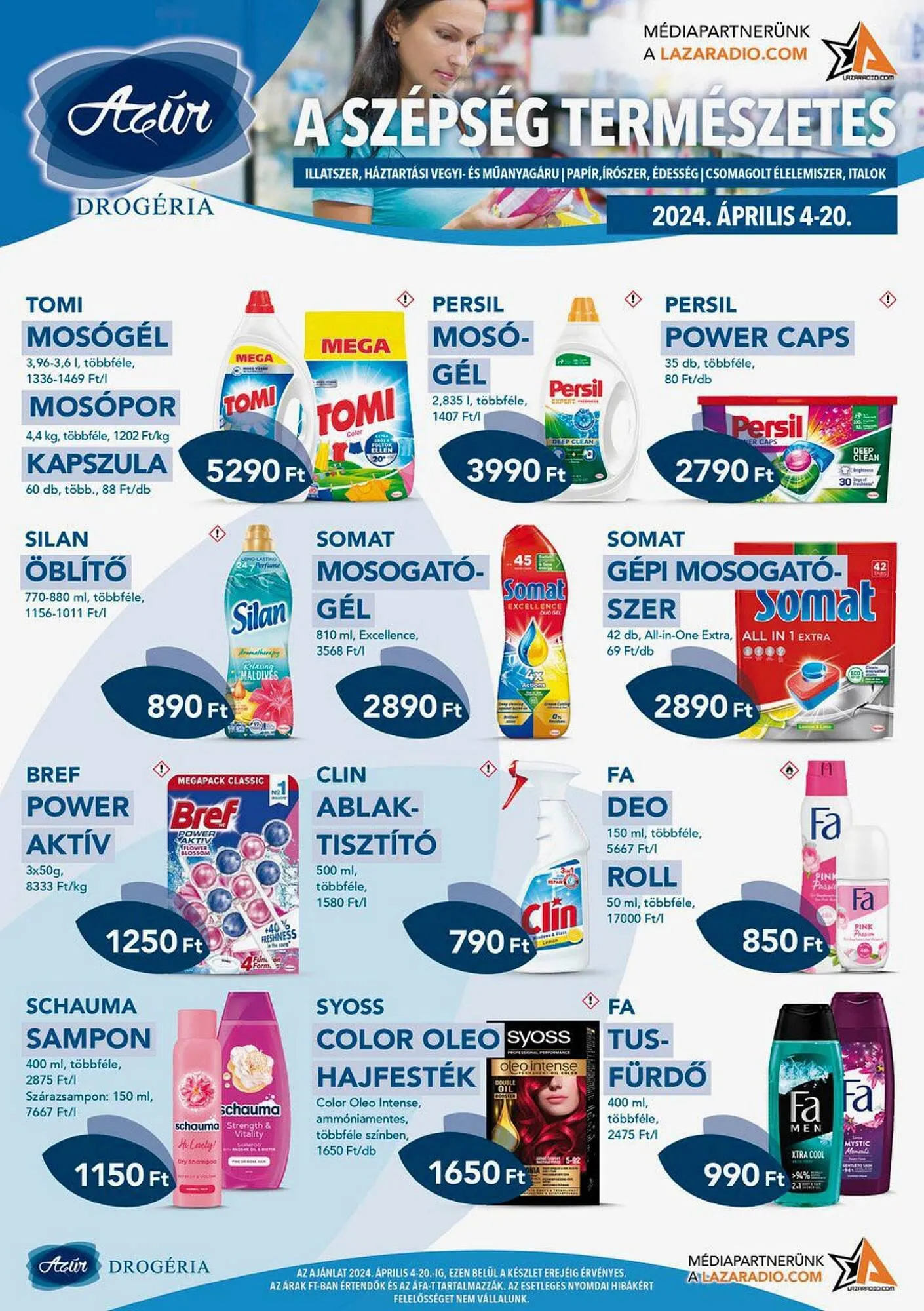 Katalógus Azúr akciós újság április 4.-tól április 20.-ig 2024. - Oldal 
