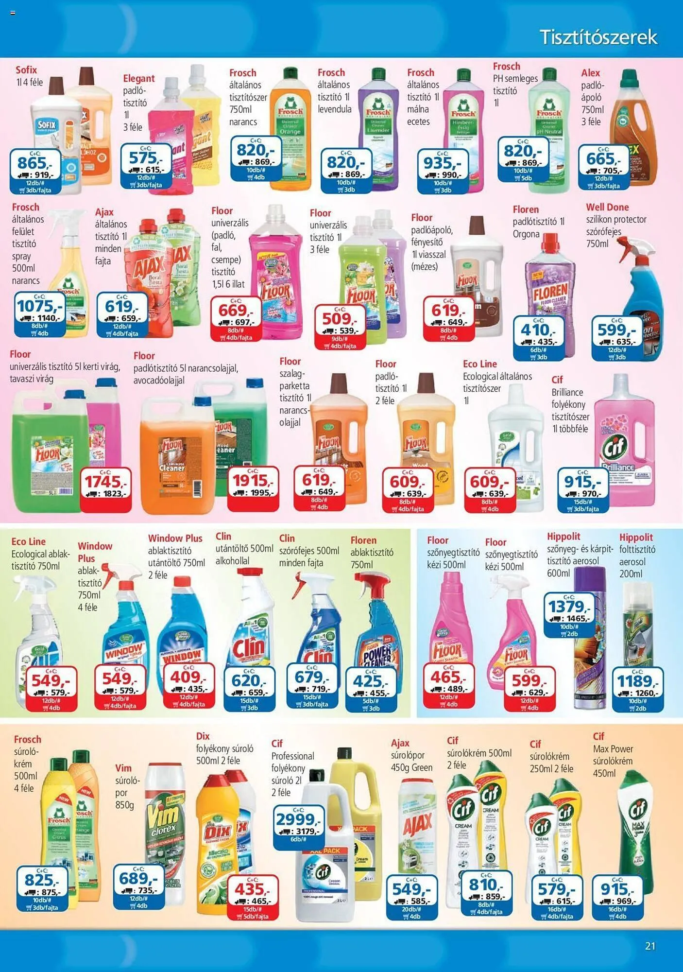 Katalógus ÁRKLUB akciós újság május 1.-tól május 31.-ig 2024. - Oldal 21
