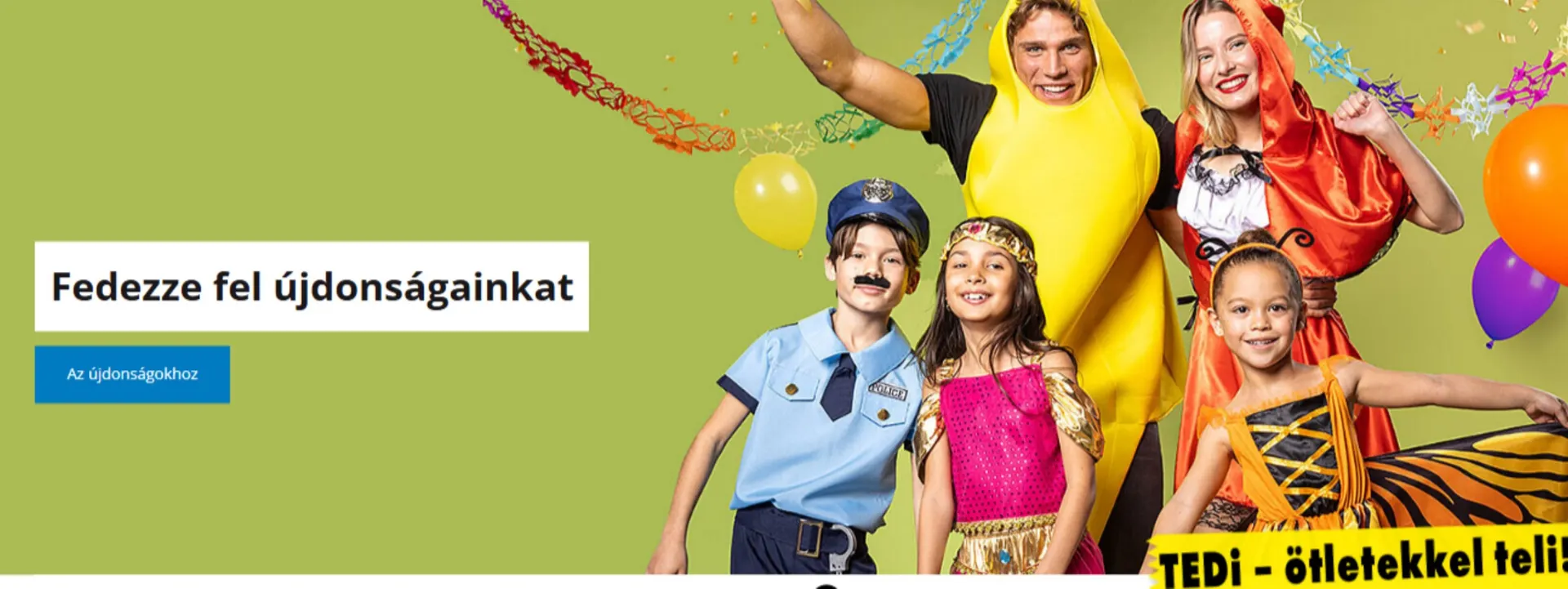 Tedi akciós újság - 1