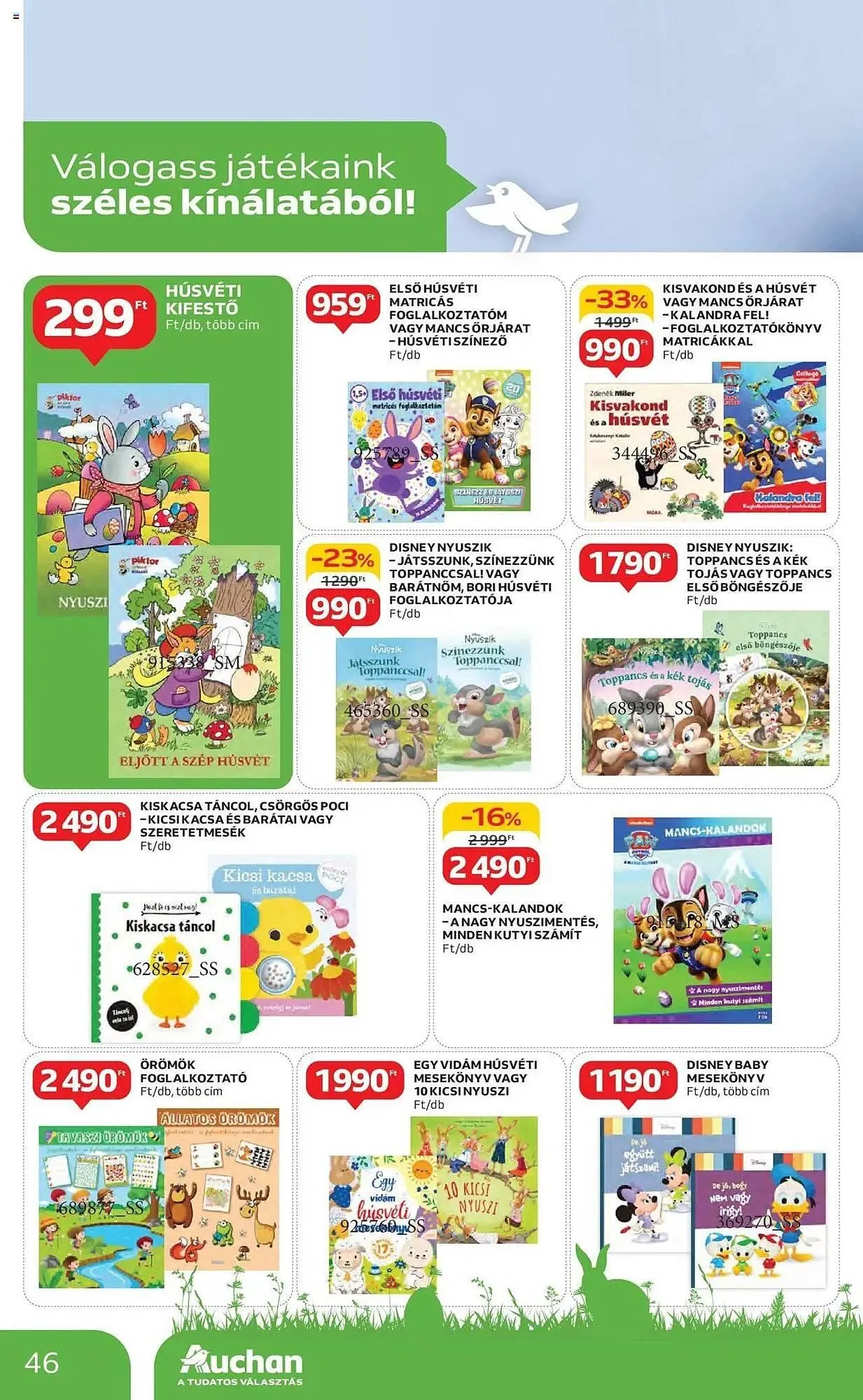 Katalógus Auchan akciós újság április 3.-tól április 9.-ig 2025. - Oldal 46