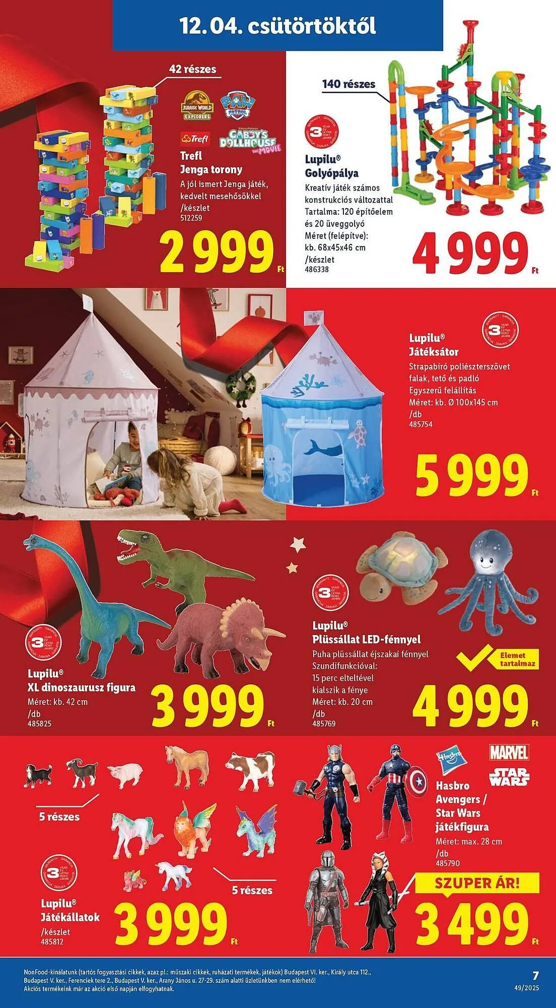 Katalógus Lidl akciós újság december 4.-tól december 28.-ig 2025. - Oldal 7